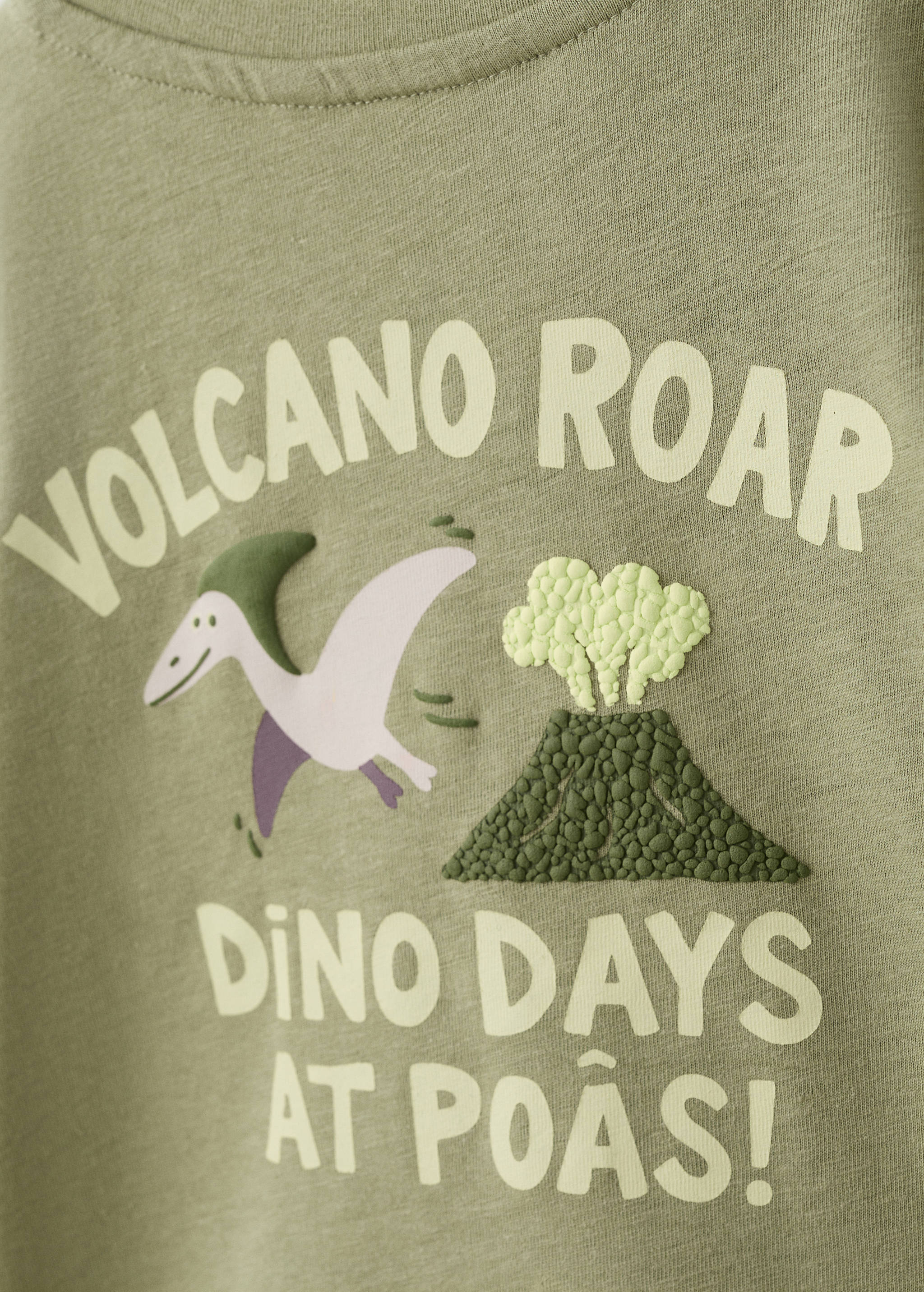 T-shirt coton lin imprimé - Détail de l'article 0