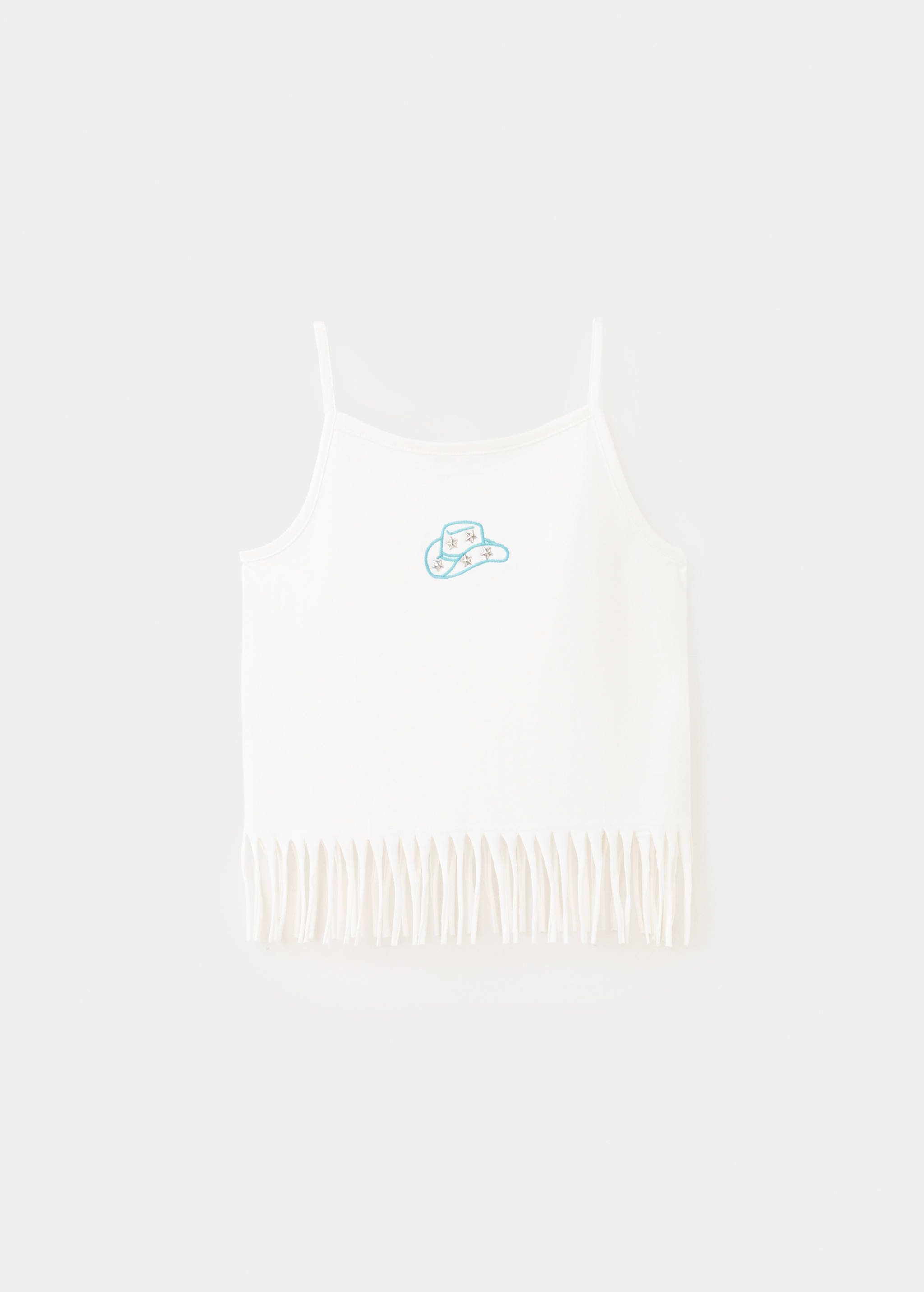 Débardeur à franges - Article sans modèle