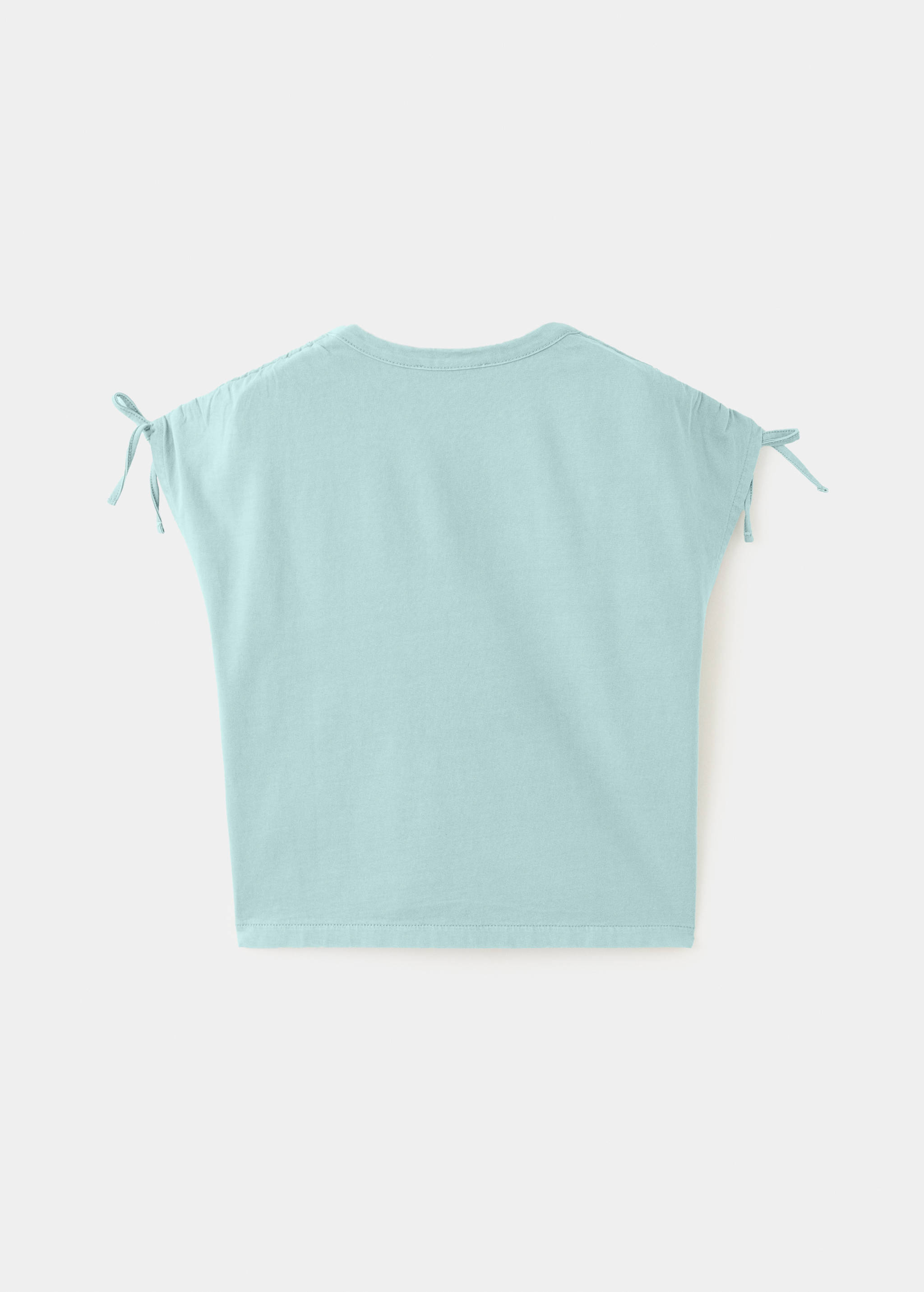 Camiseta estampada detalle lazos - Reverso del artículo