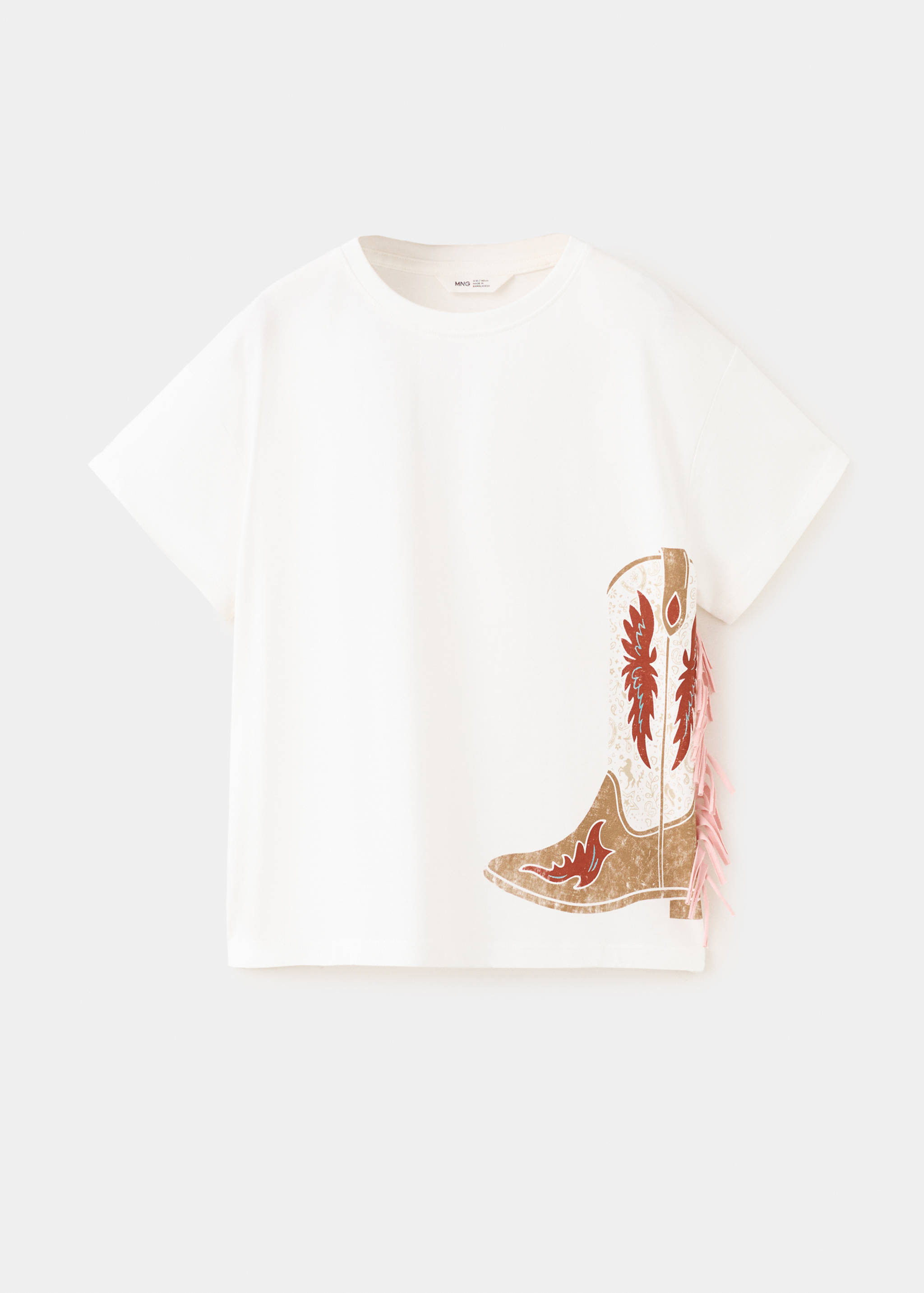 Cowboy boot t-shirt - Article without model