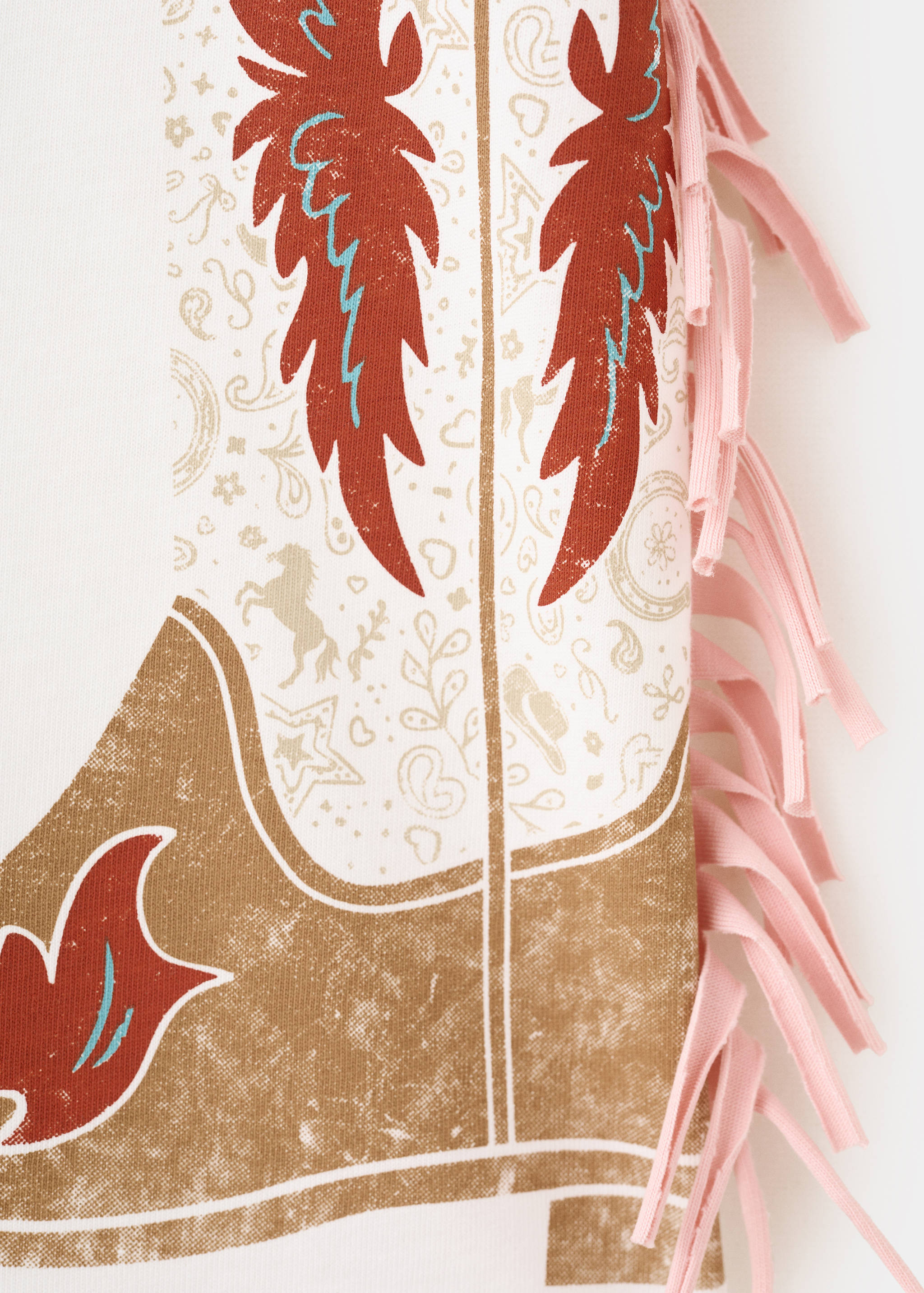 Cowboy boot t-shirt - Details of the article 8