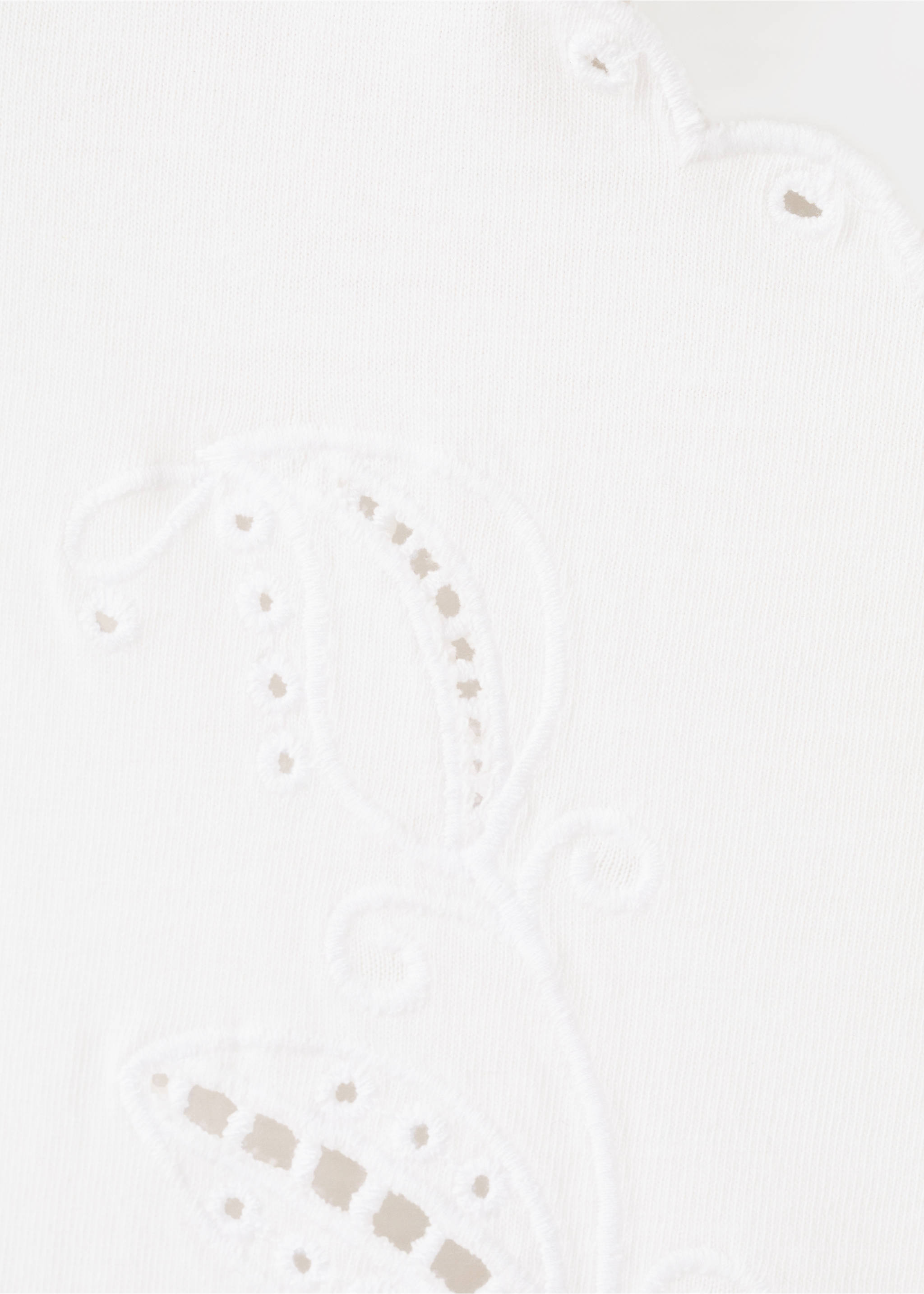 Top brodé ajouré - Détail de l'article 0, Blanc cassé. Ref: 27009062-00.