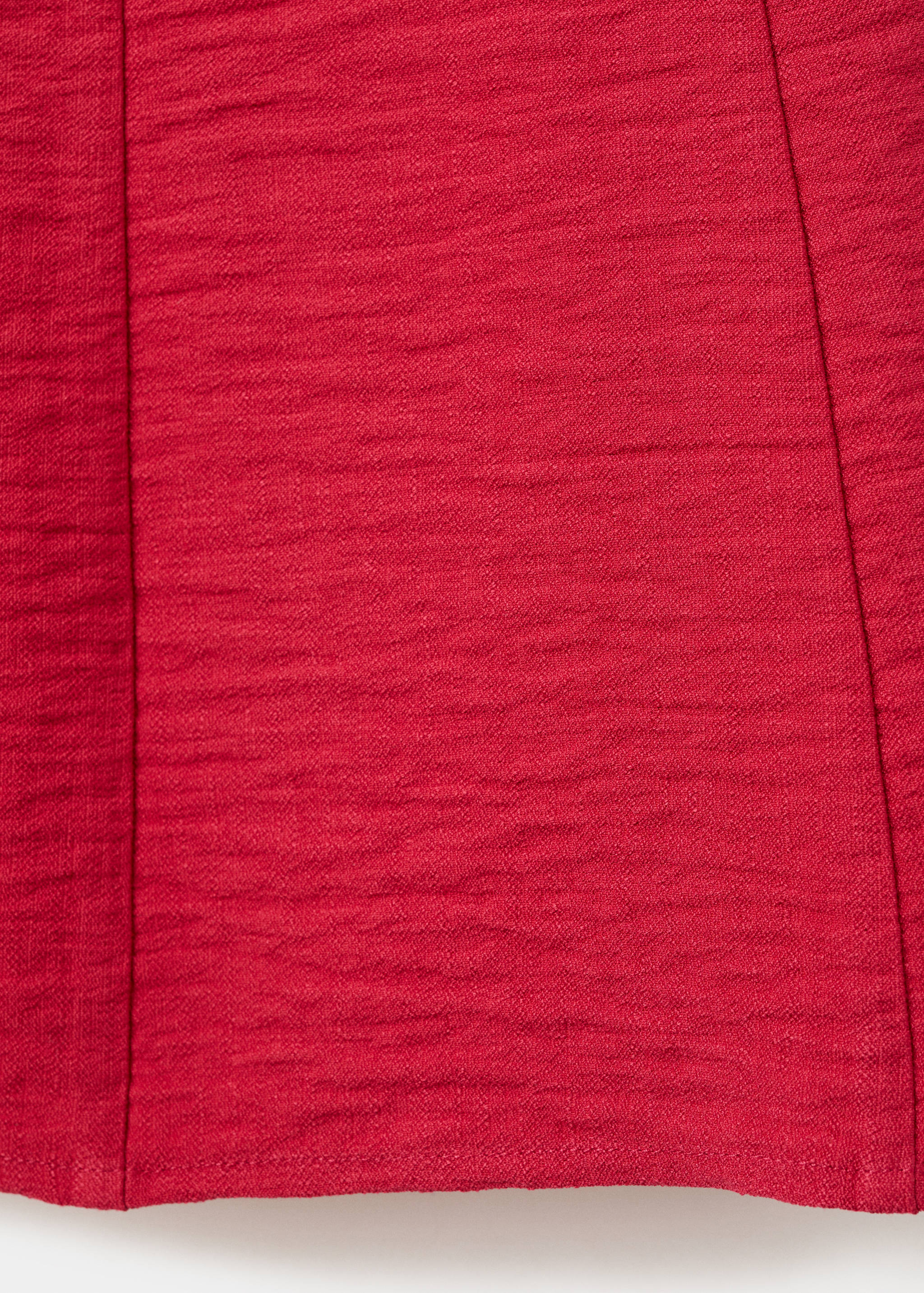 A-line crinkle effect dress - Details of the article 0