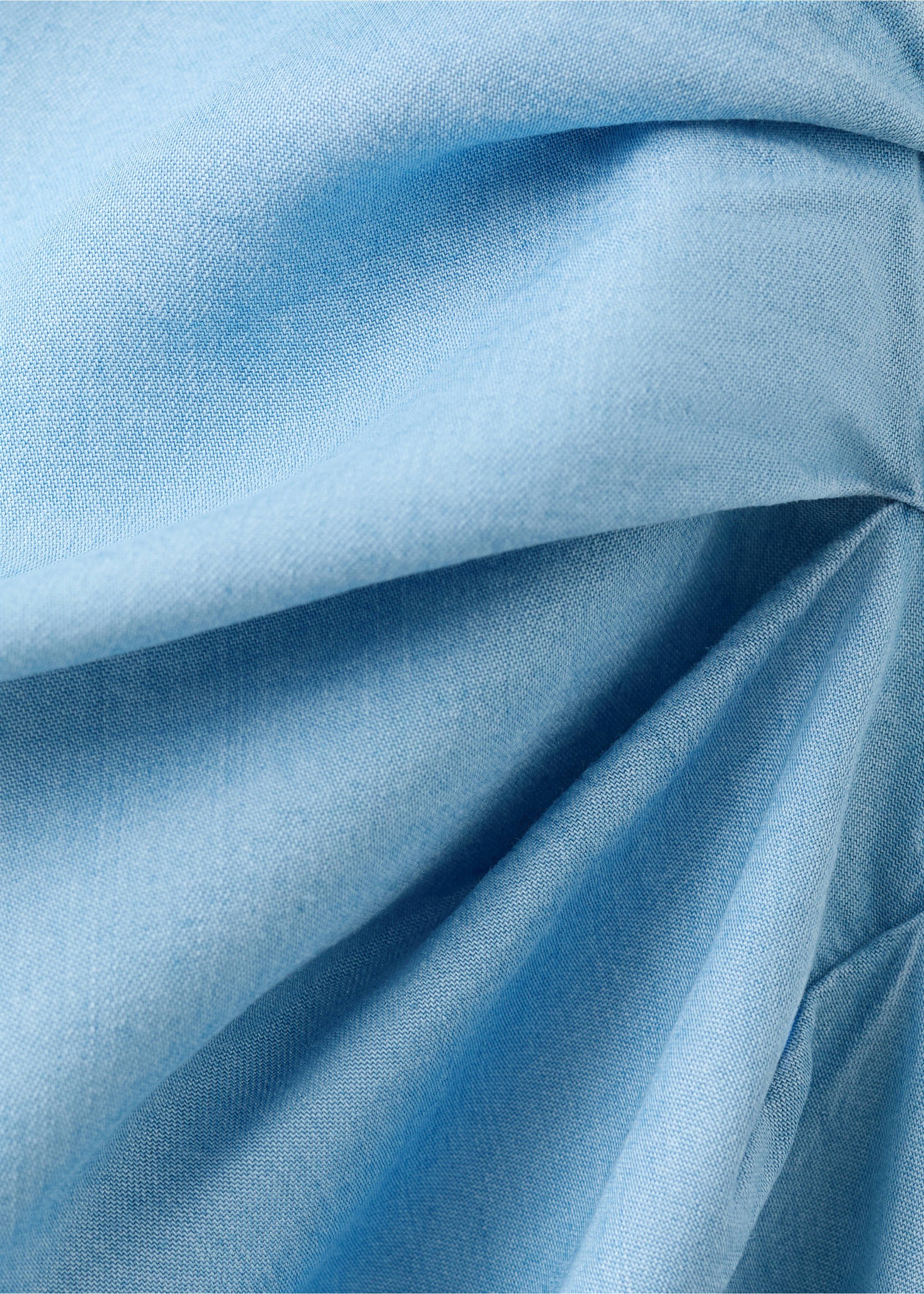 Robe asymétrique en lyocell - Détail de l'article 0, Bleu clair. Ref: 27009099-00.