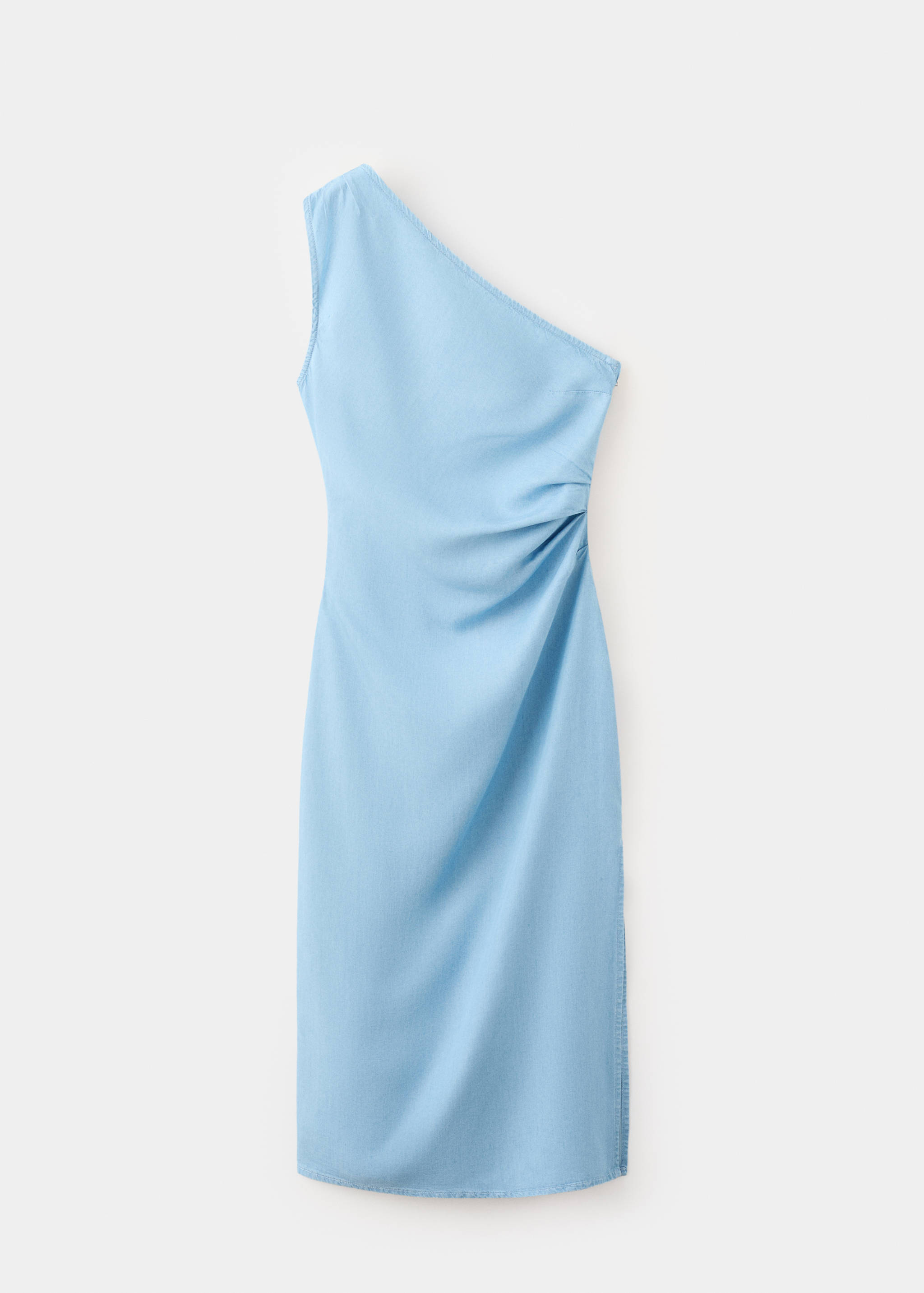 Vestido asimétrico lyocell - Artículo sin modelo