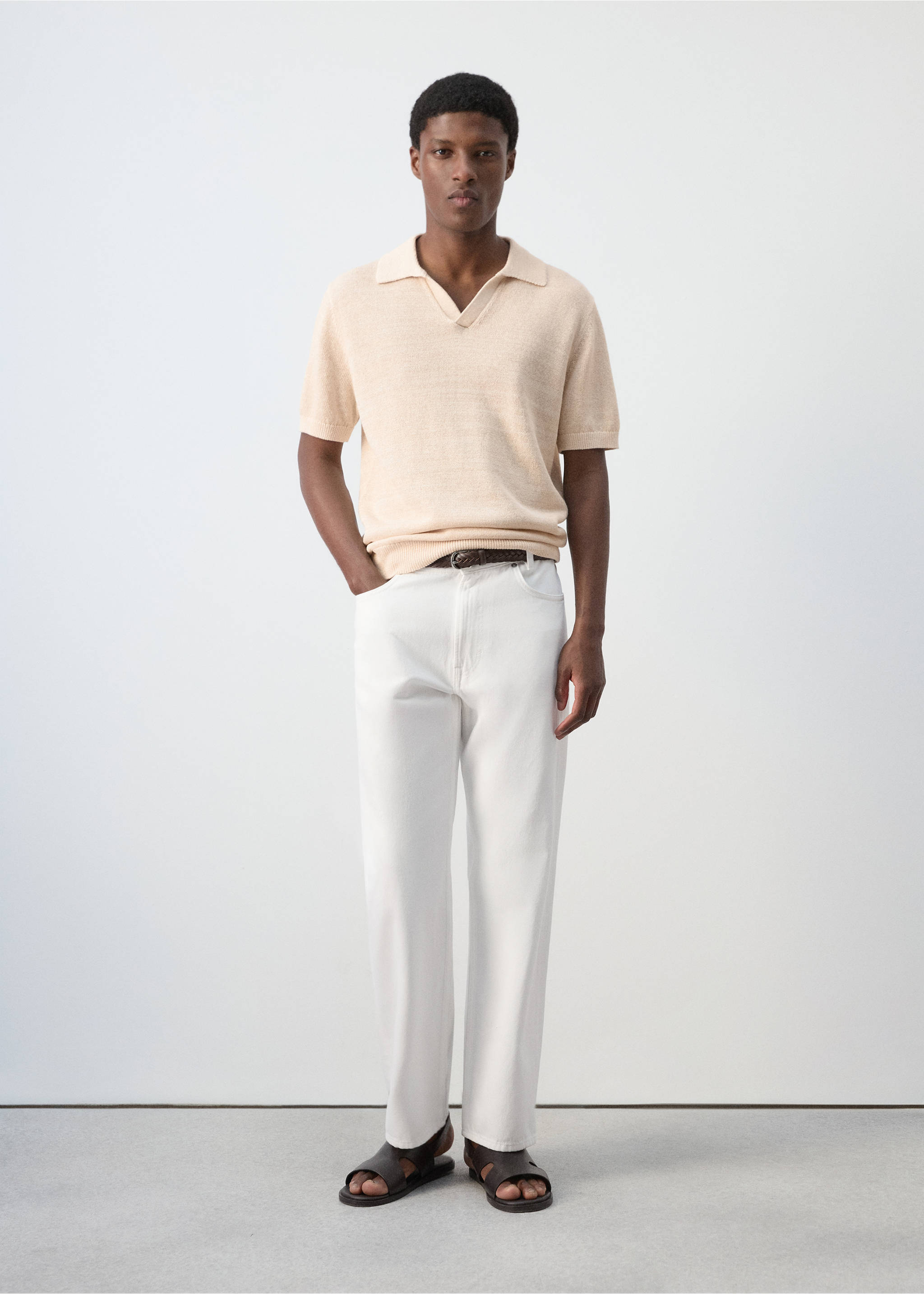 Polo tamariua - Overzichtstekening, Ecru. Ref: 27009210-00.