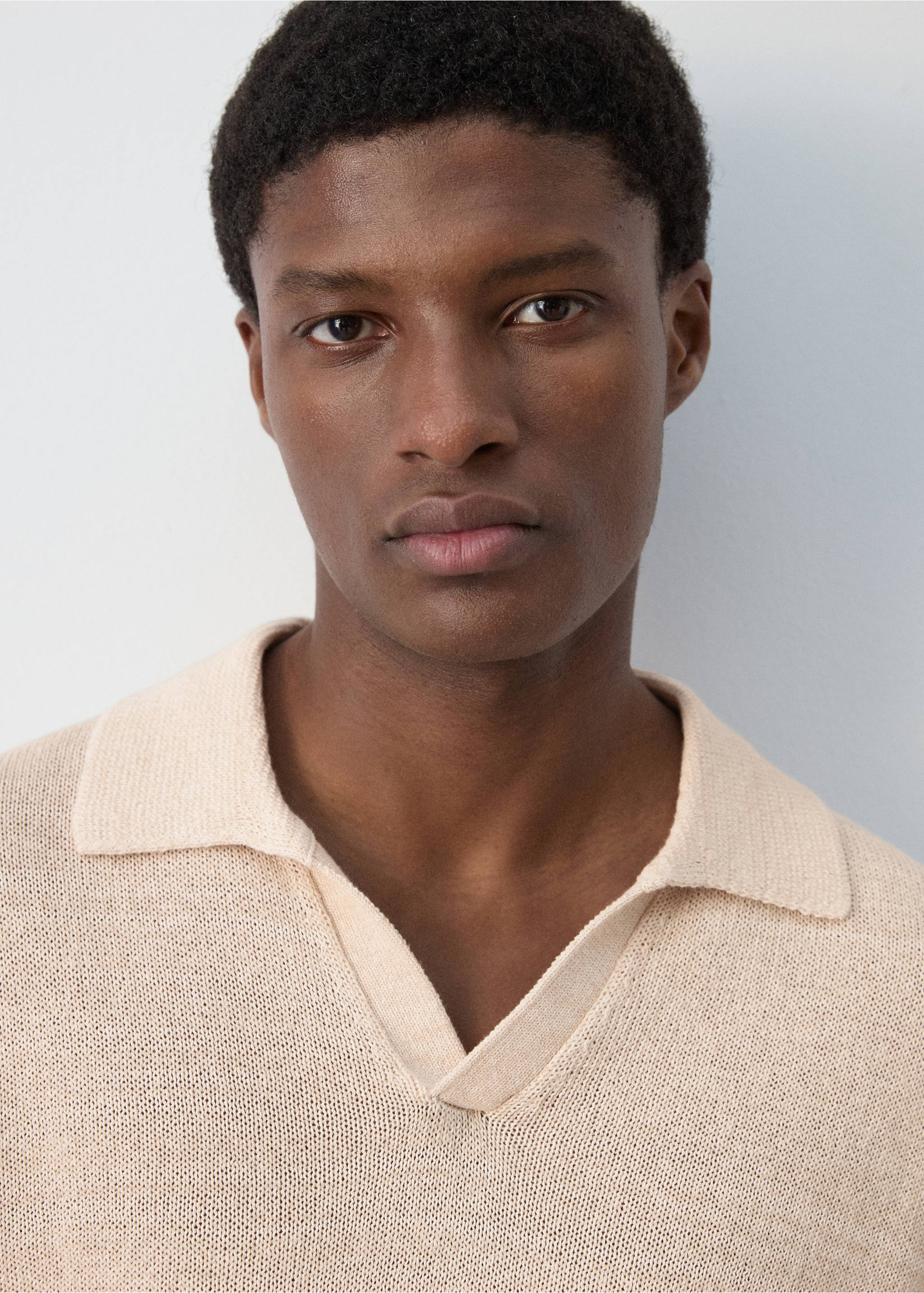 Polo tamariua - Detail van het artikel 1, Ecru. Ref: 27009210-00.