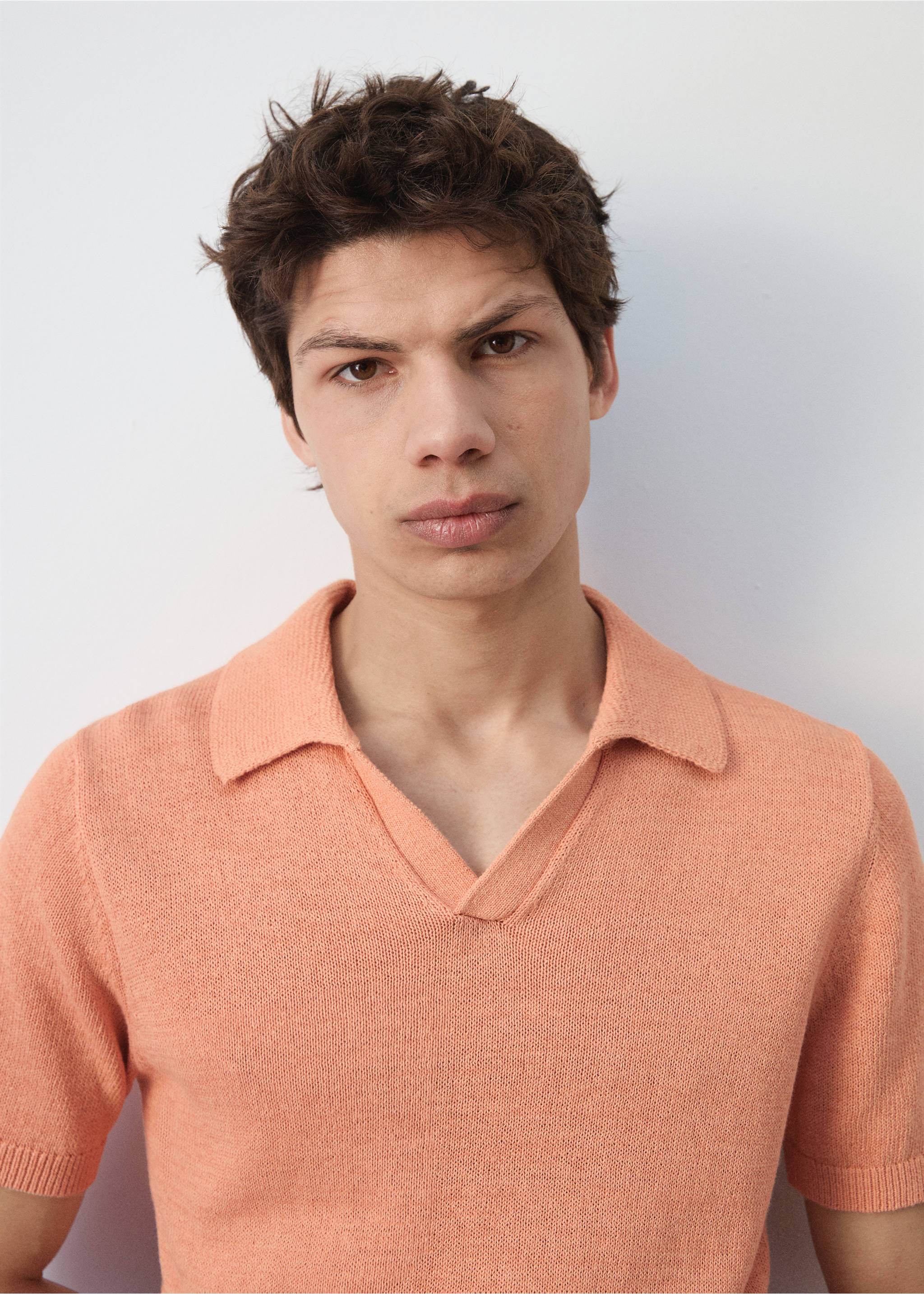 Polo tamariua - Detail van het artikel 1, Donkeroranje. Ref: 27009210-00.