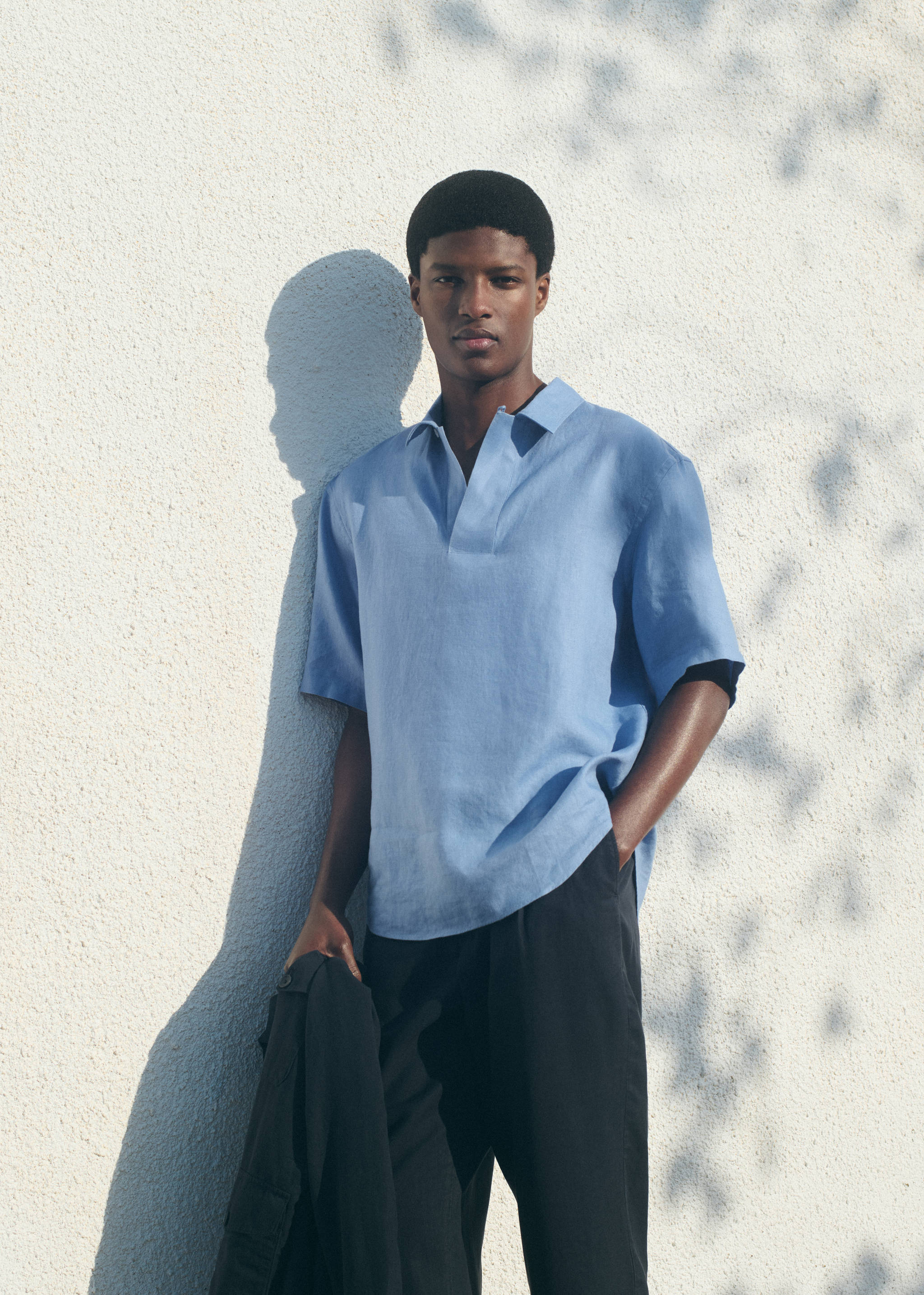 Chemise polo 100 % lin - Détail de l'article 5
