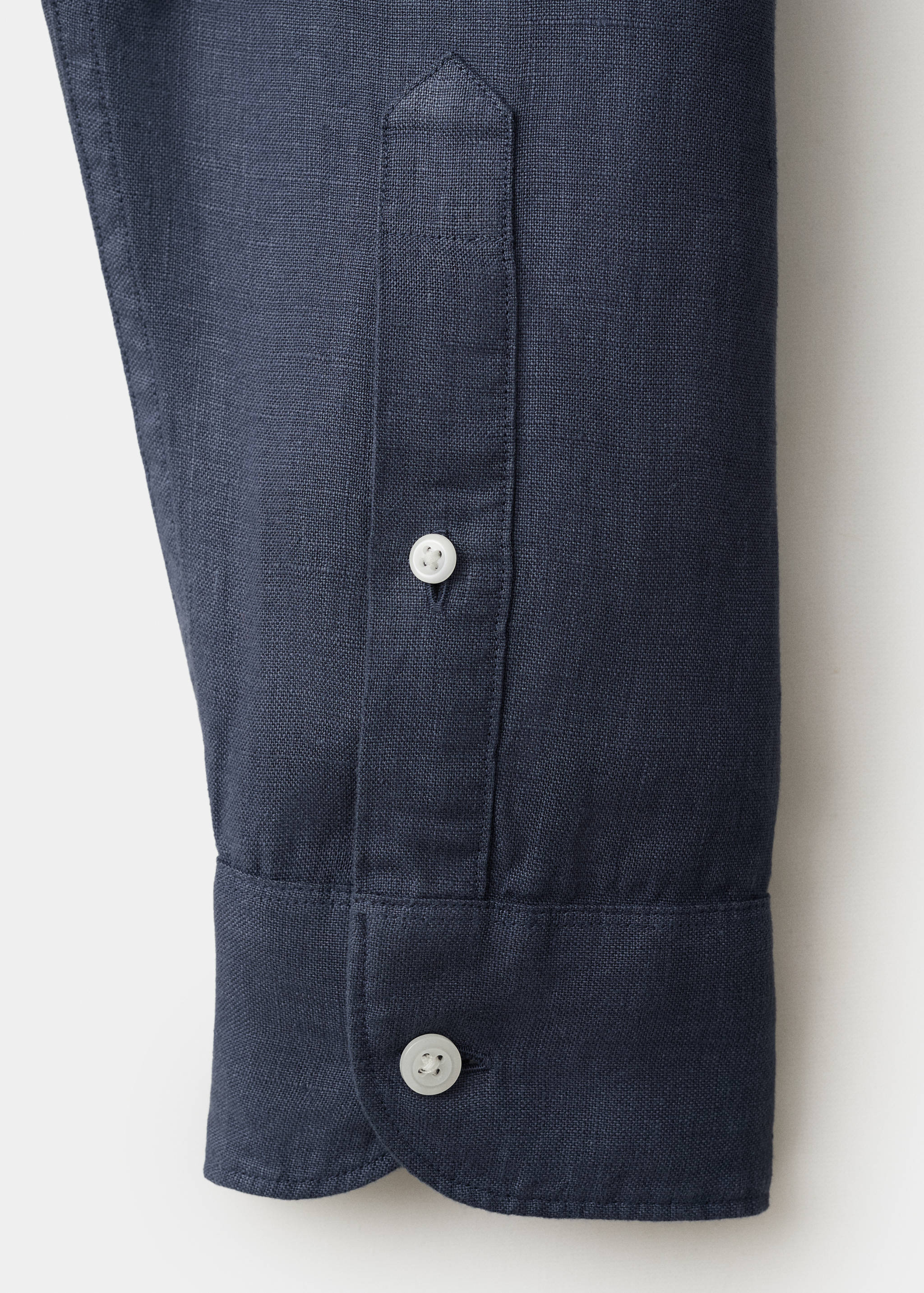 قميص 100% من الكتان منتظم - تفاصيل المنتج 0