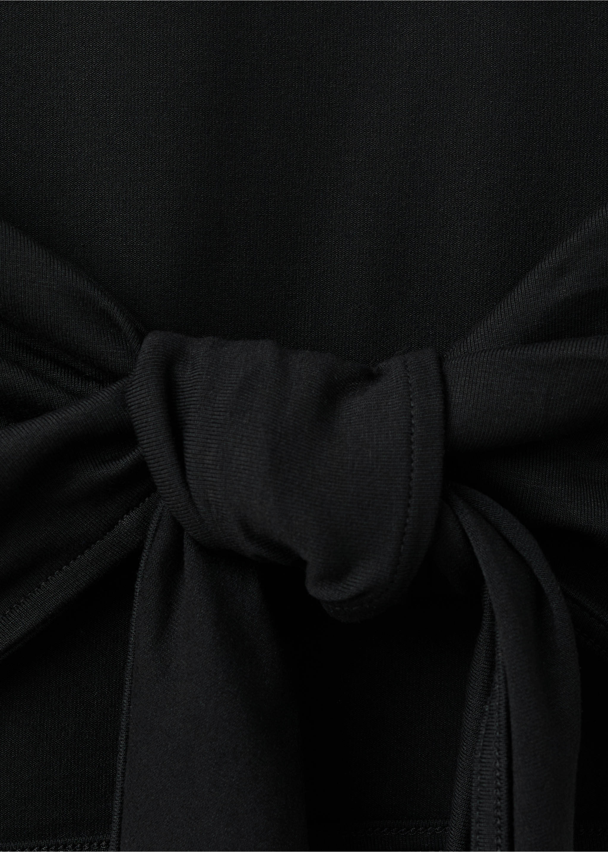 Open-back strass top - Details of the article 0, Black. Ref: 27009217-00.
