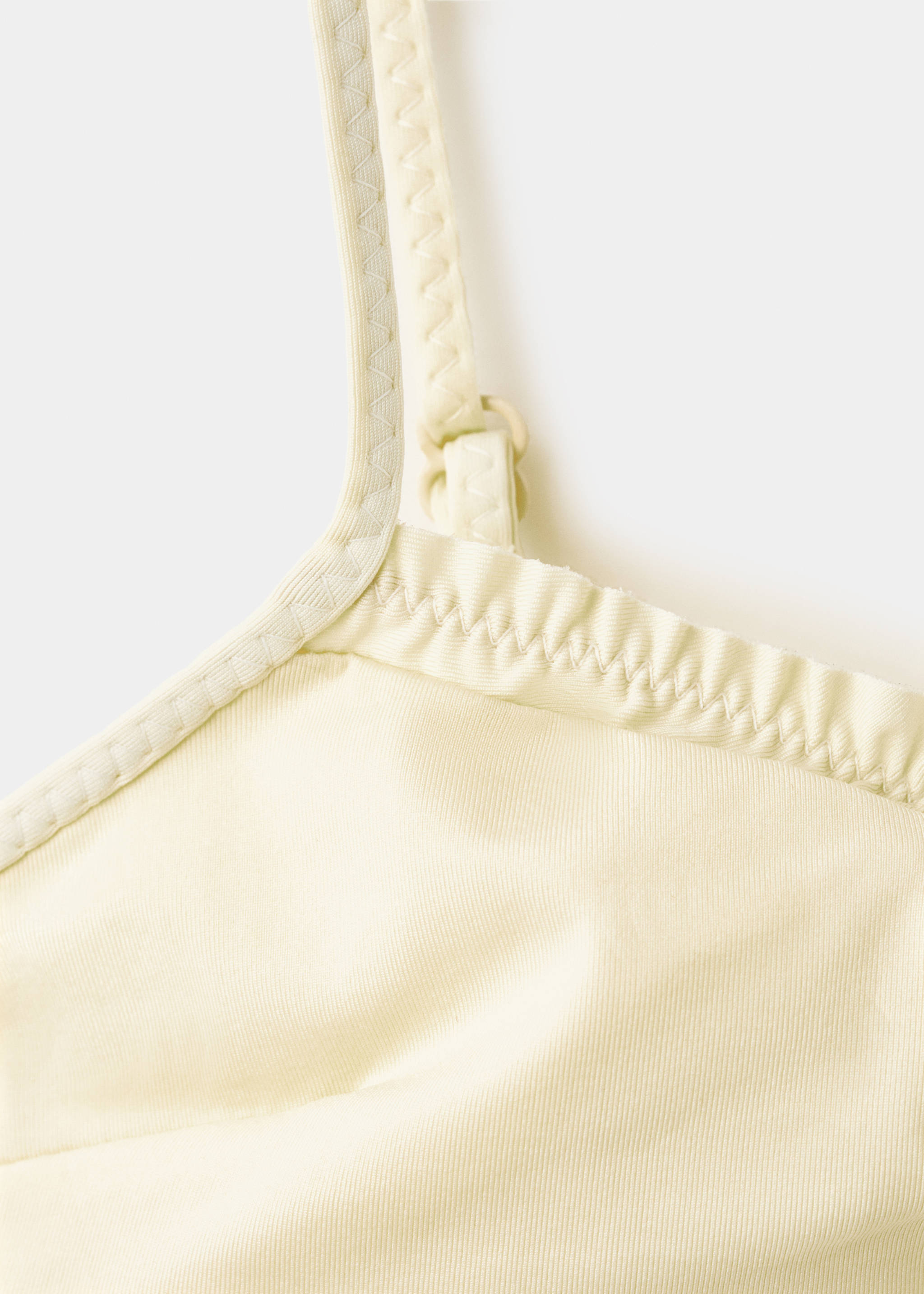 Draped bikini top - Details of the article 8