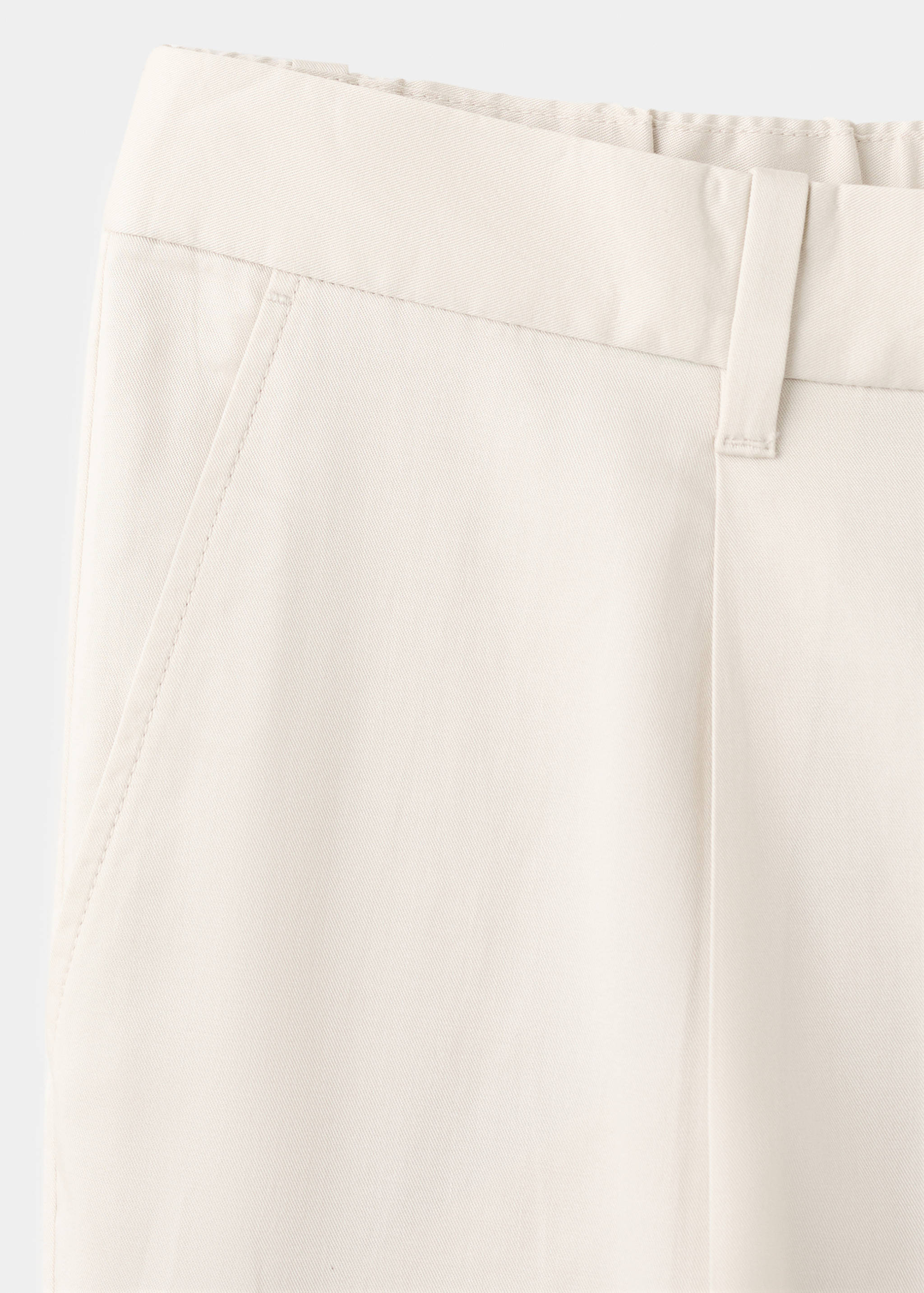 Regular-fit pleated flowy trousers - Details of the article 8