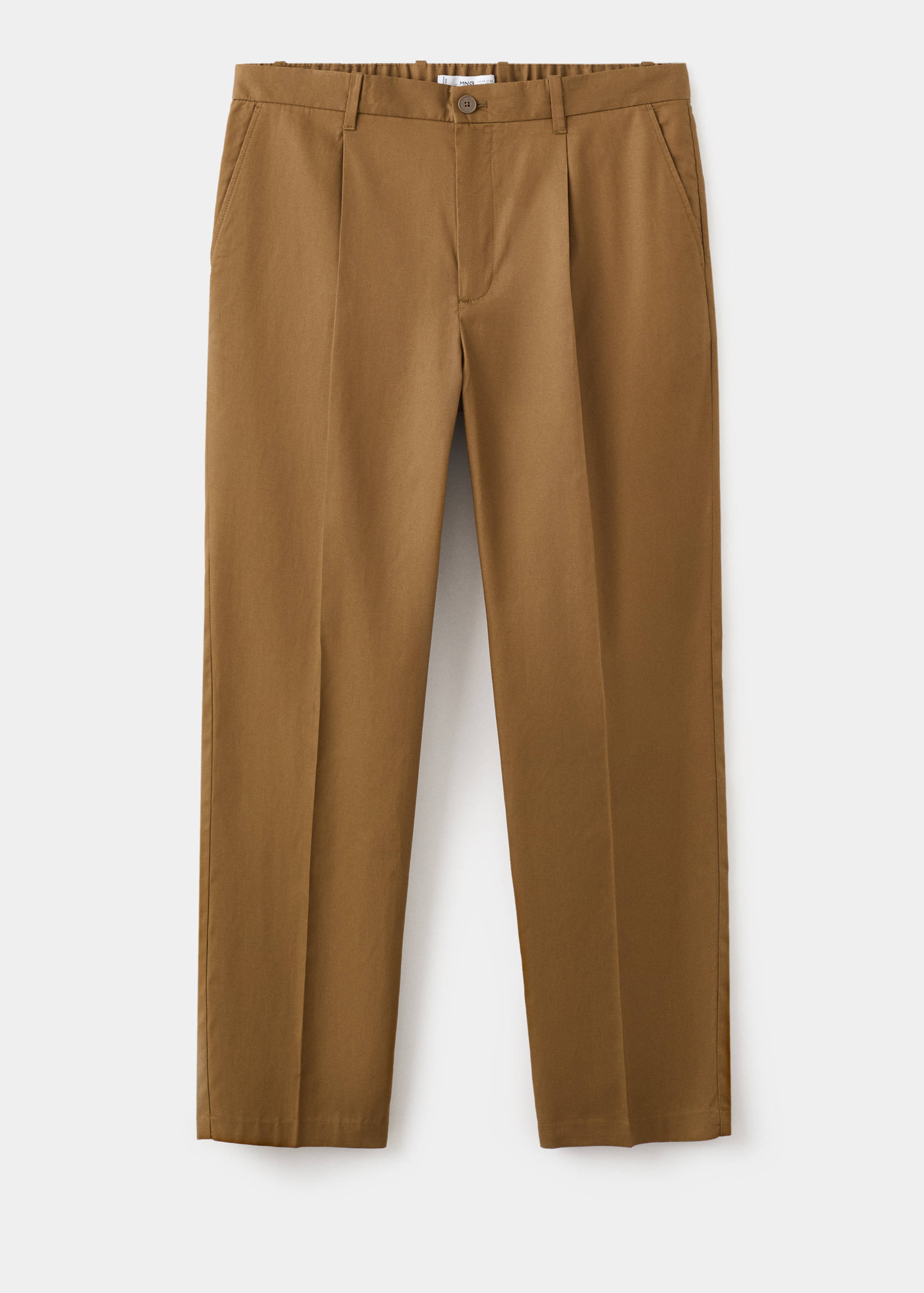 Pantalón regular fit fluido pinzas - Artículo sin modelo
