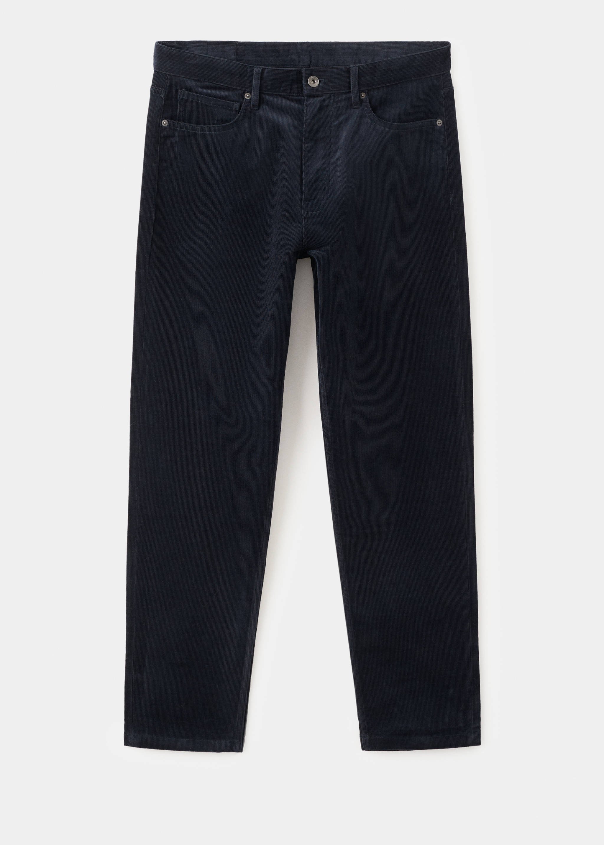 Corduroy regular-fit trousers - Article without model