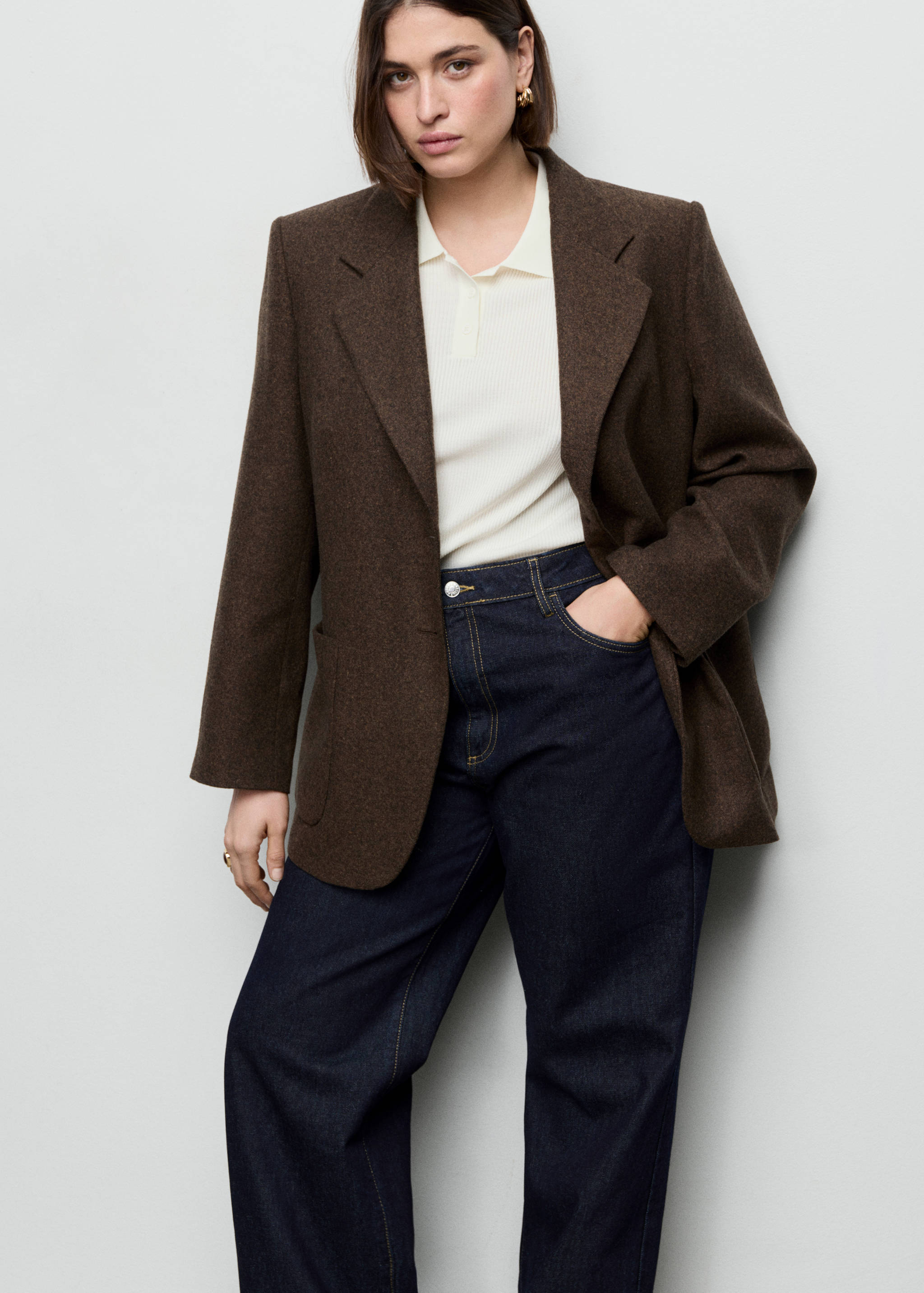 Danila high-waisted wide leg jeans - Details of the article 5