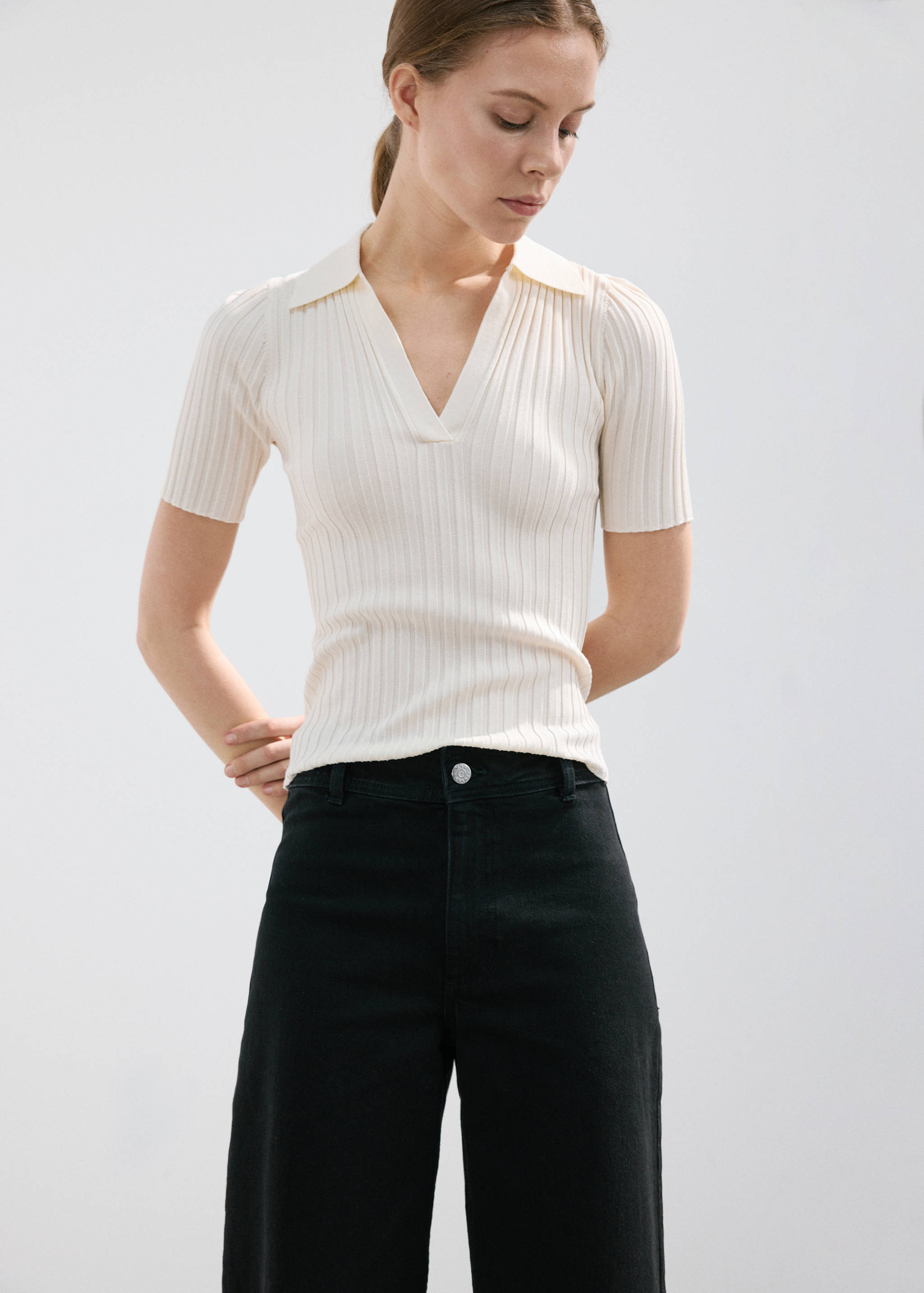 Catherin culotte high-rise jeans - Details of the article 1