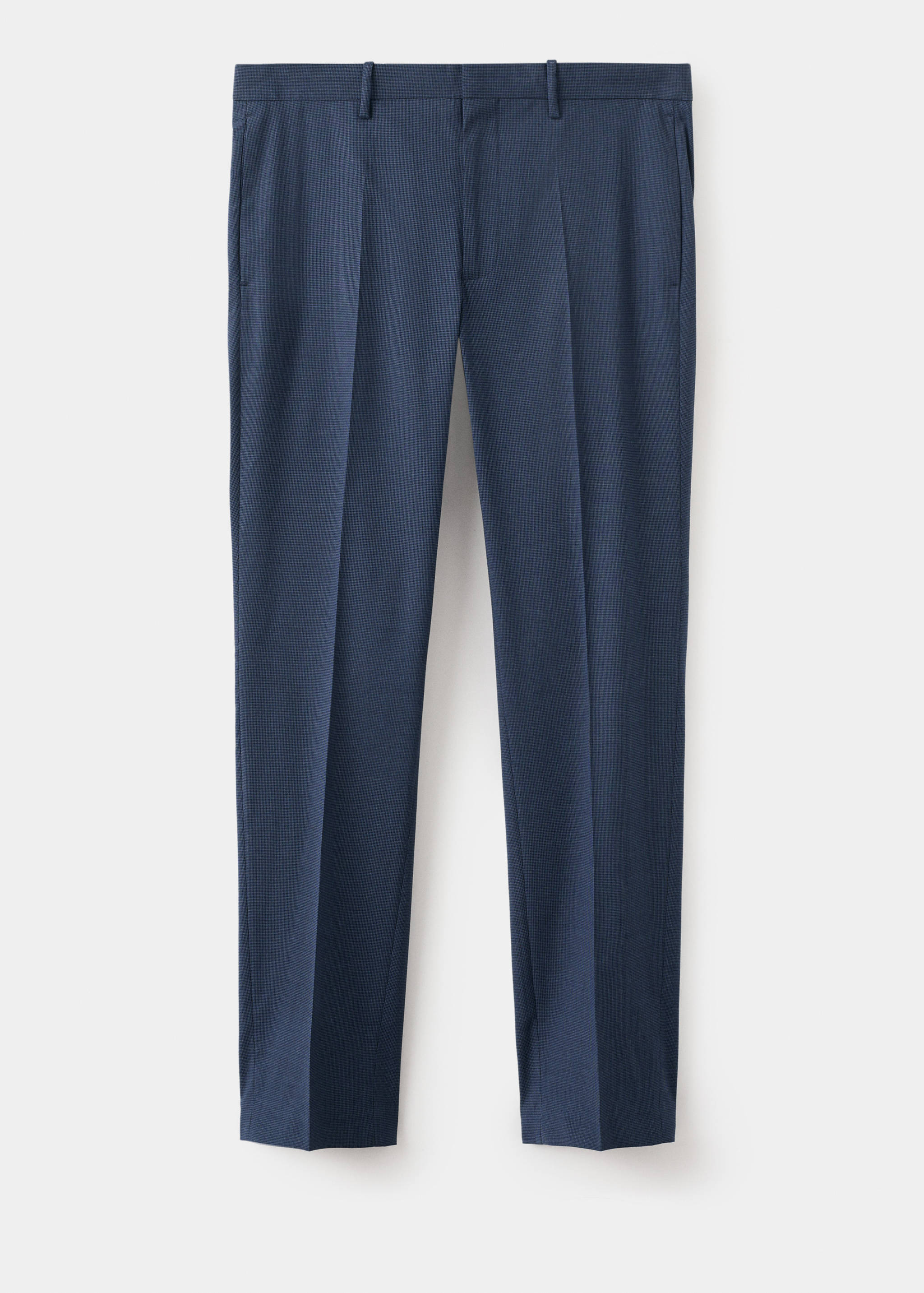 Stretch fabric super slim-fit suit trousers - Article without model