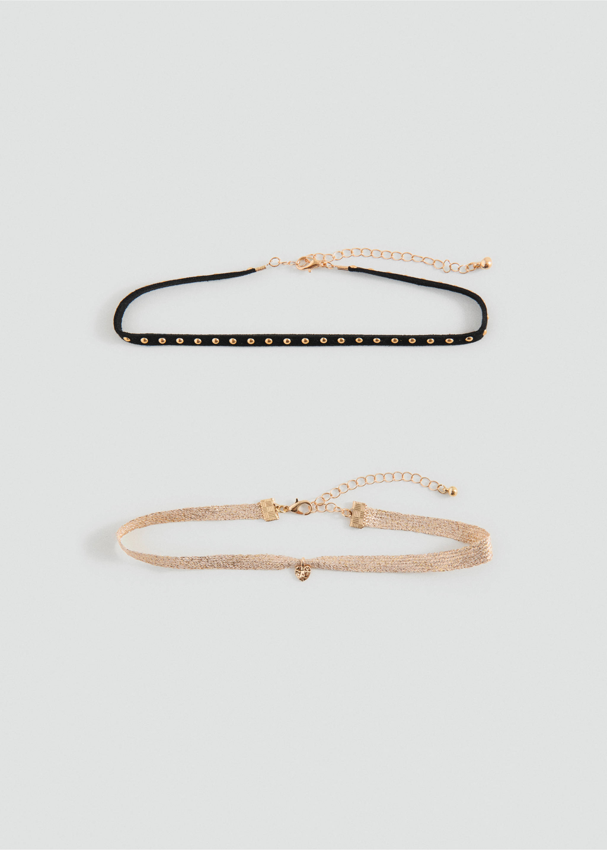 Combined necklace pack - Article without model, Black. Ref: 27011216-00.