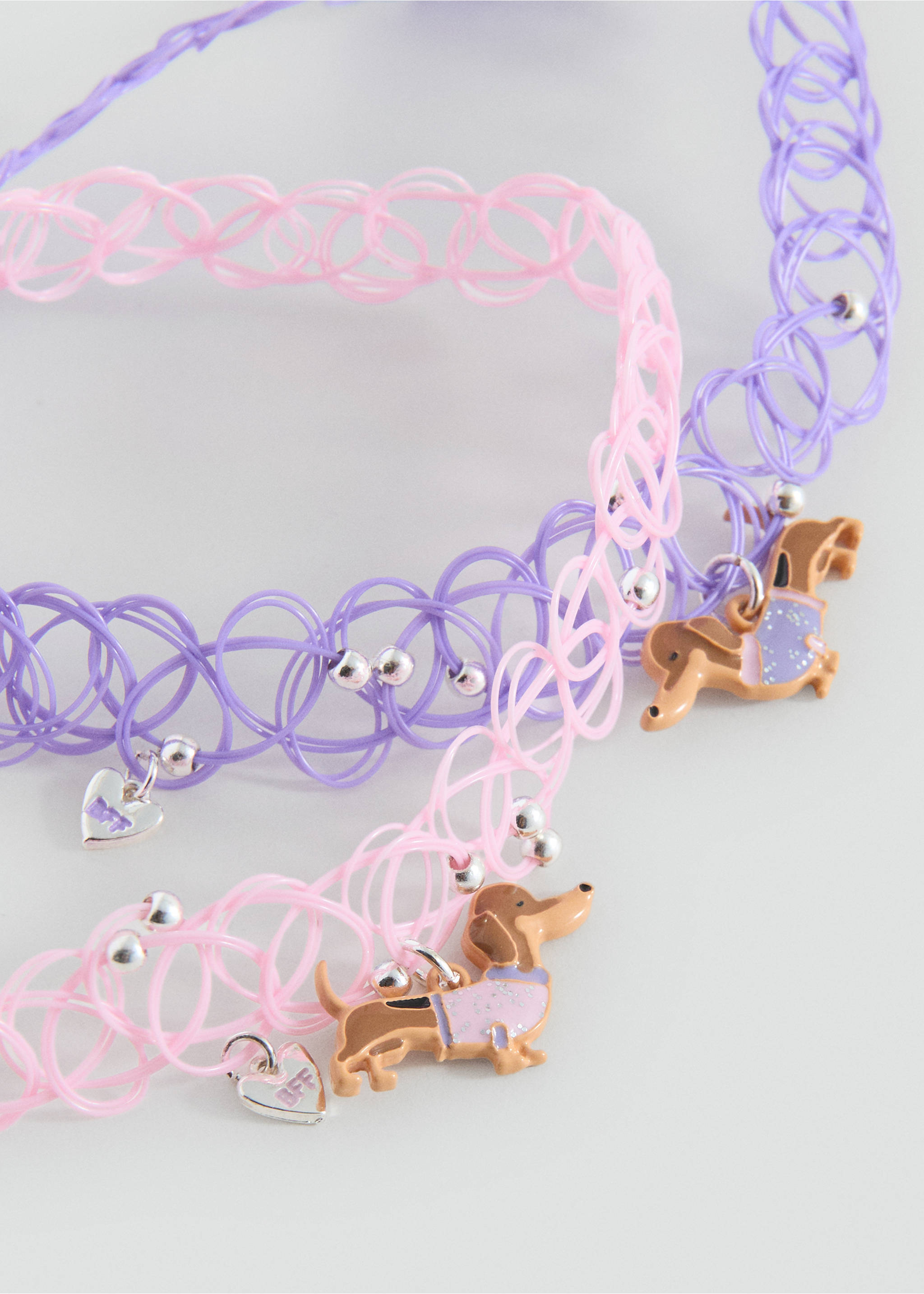 双项圈组合 - null, 银灰色. Ref: 27011219-00.