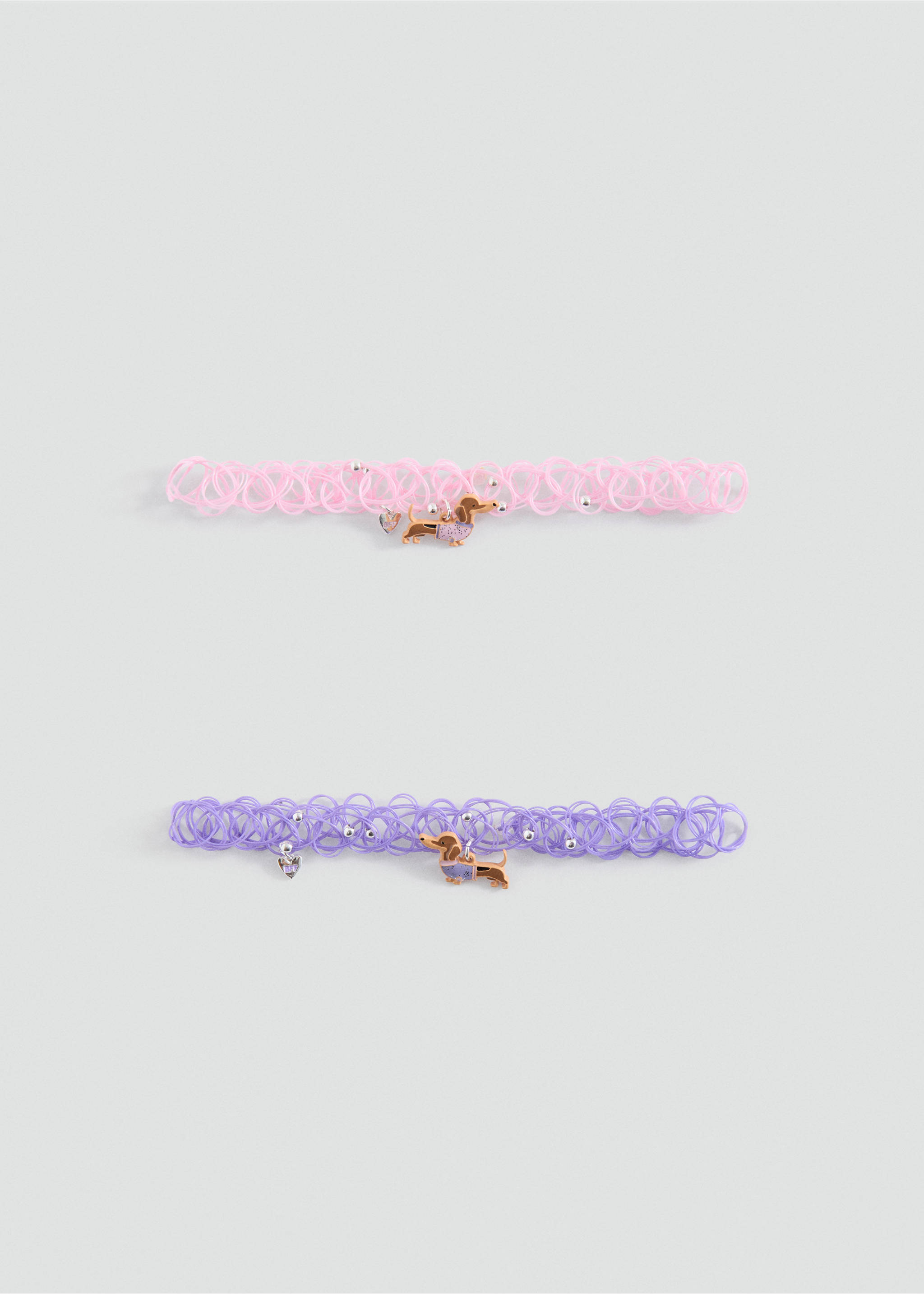 2 chokers pack - Article without model, Silver. Ref: 27011219-00.
