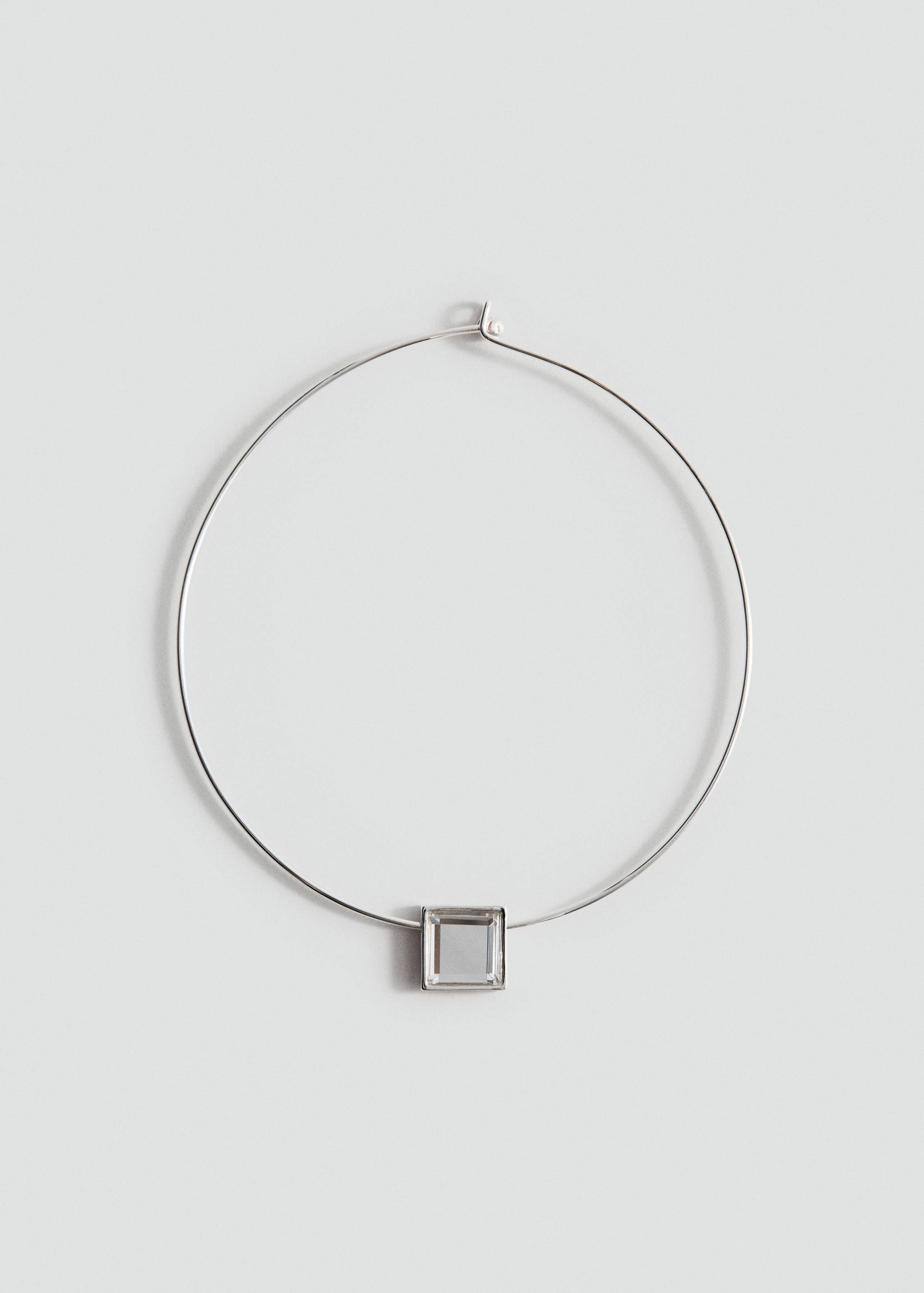 Rigid collar with crystal embellishments - Article without model