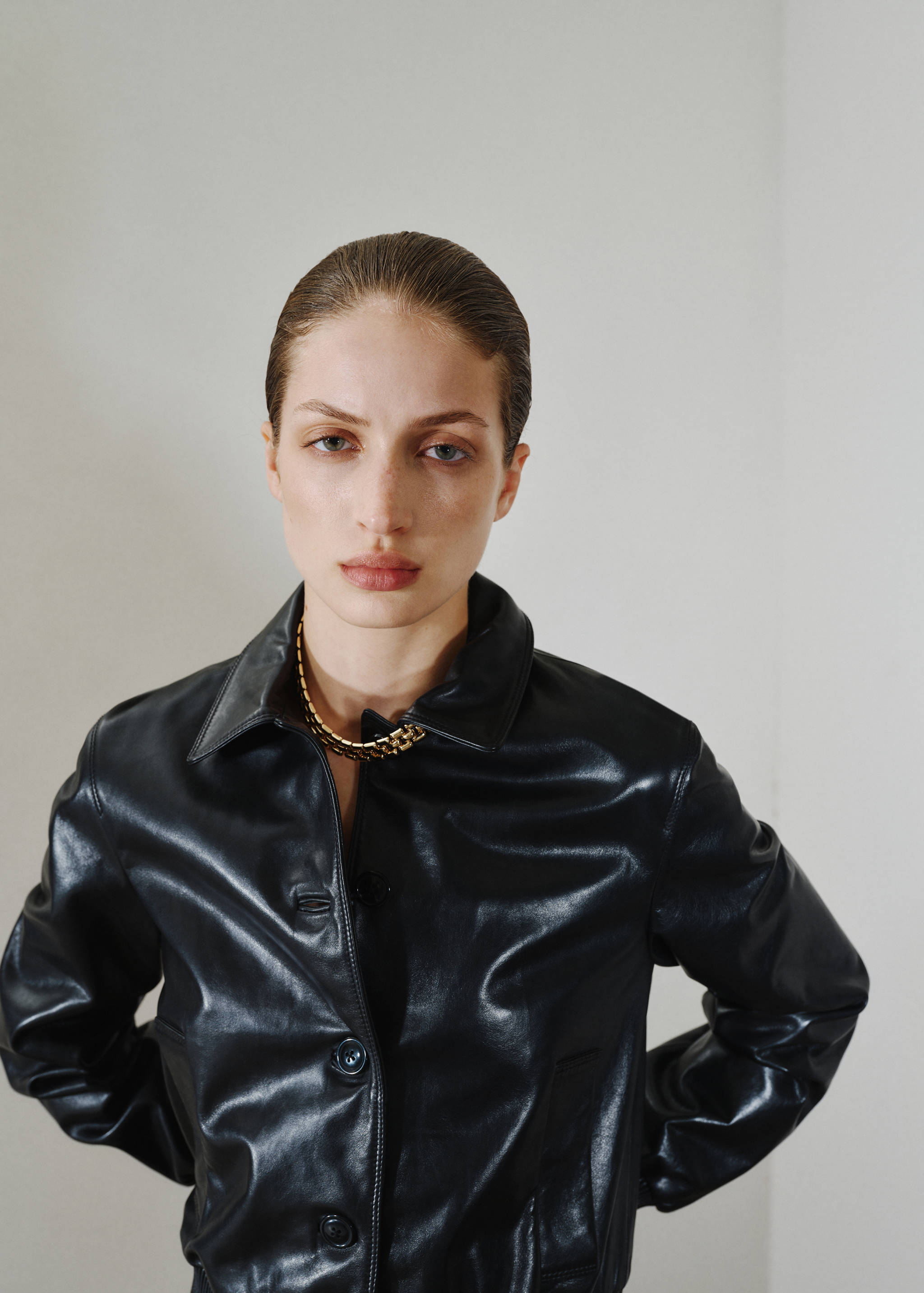 Link double necklace - General plane