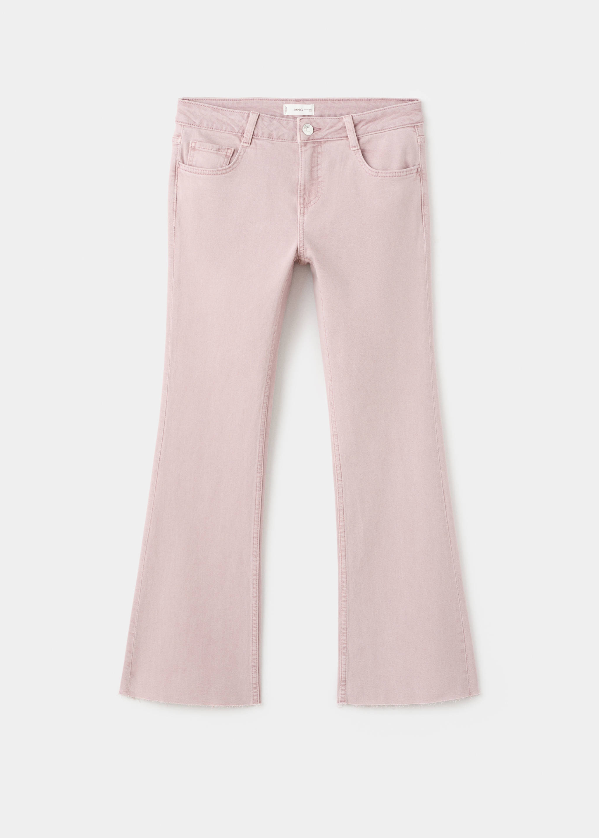 Укороченные джинсы flare - Изделие без модели