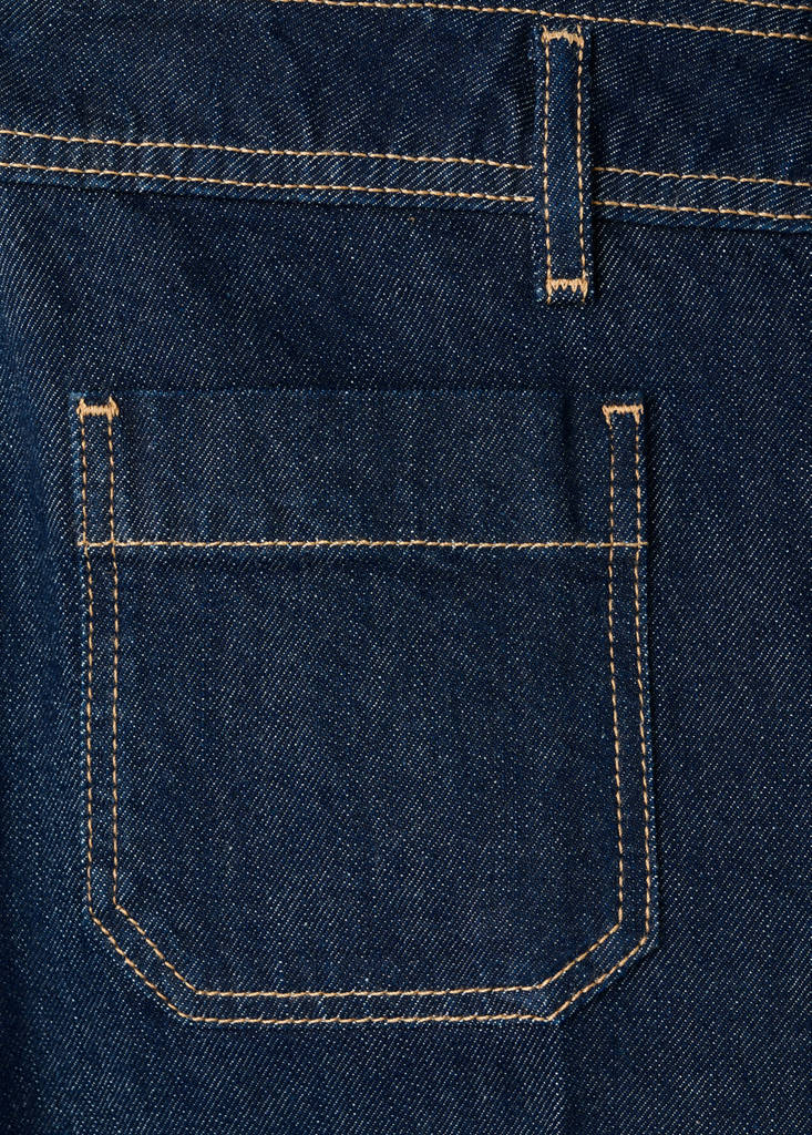 Wide leg jeans with pockets — Open Blue