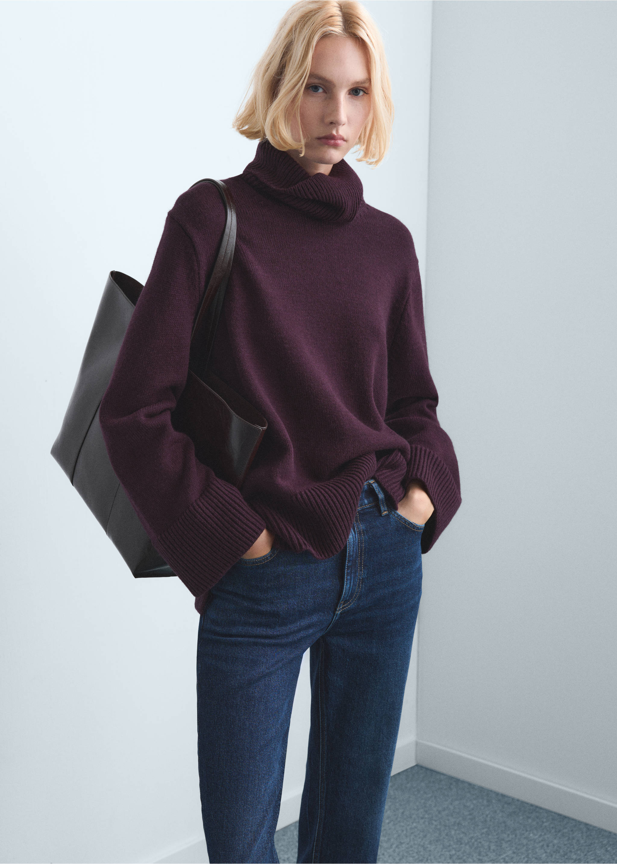 Jean Newmom confort taille haute - Détail de l'article 1, Bleu foncé. Ref: 27011237-00.