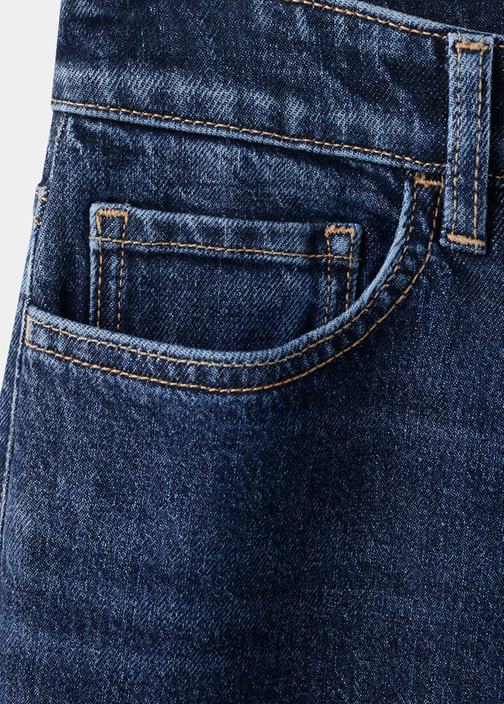 Newmom comfort high-rise jeans — Dark Blue