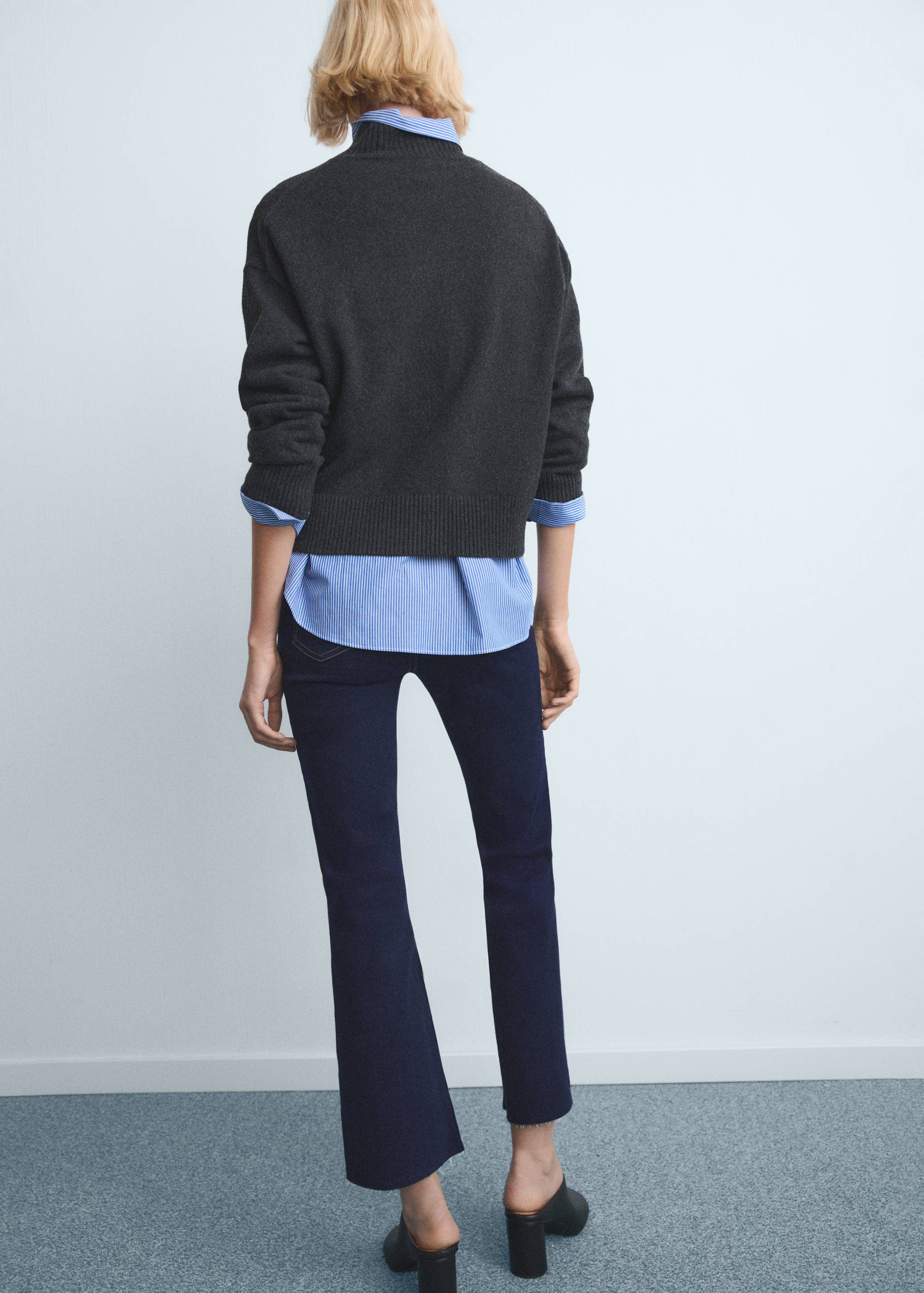 Jean Sienna flare crop - Verso de l’article