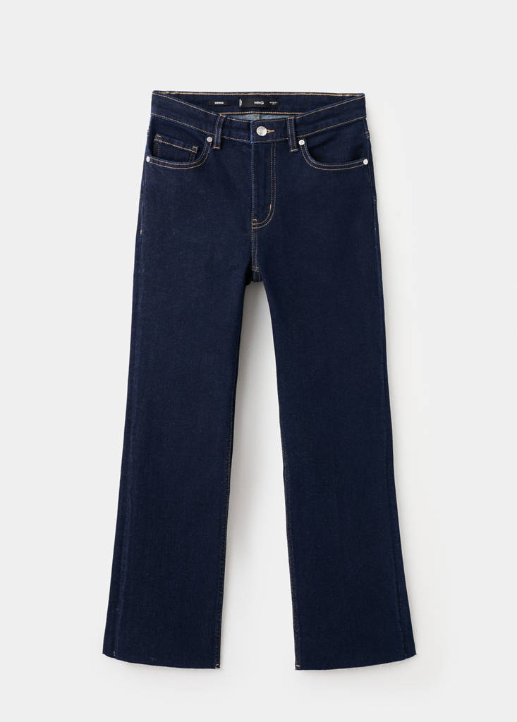 Sienna flared cropped jeans — Open Blue