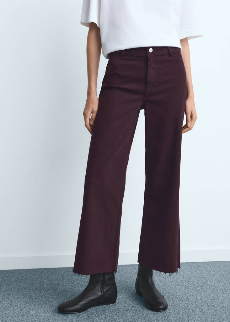 Catherin culotte high-rise jeans