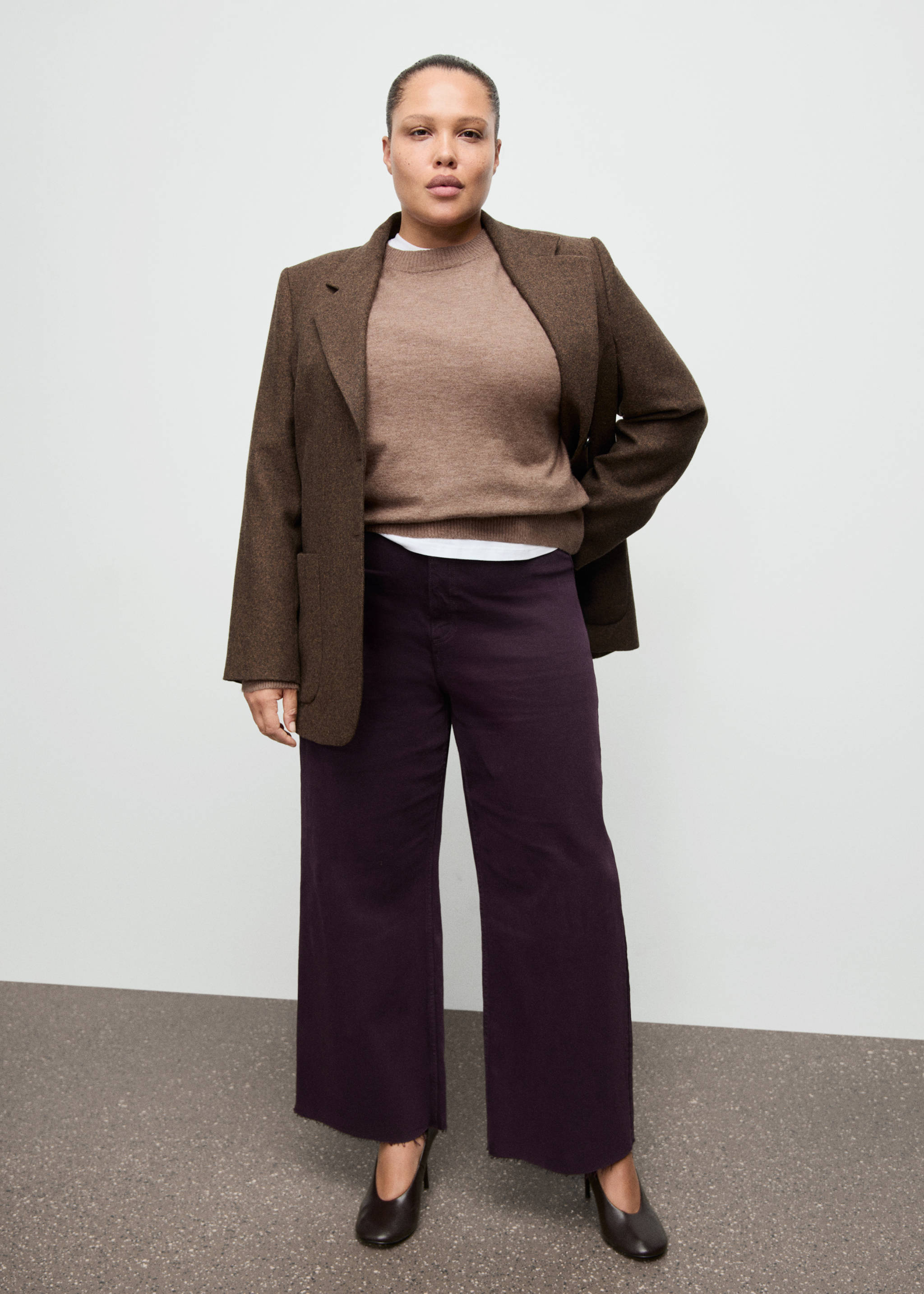 Jean style jupe-culotte Catherin taille haute - Détail de l'article 3