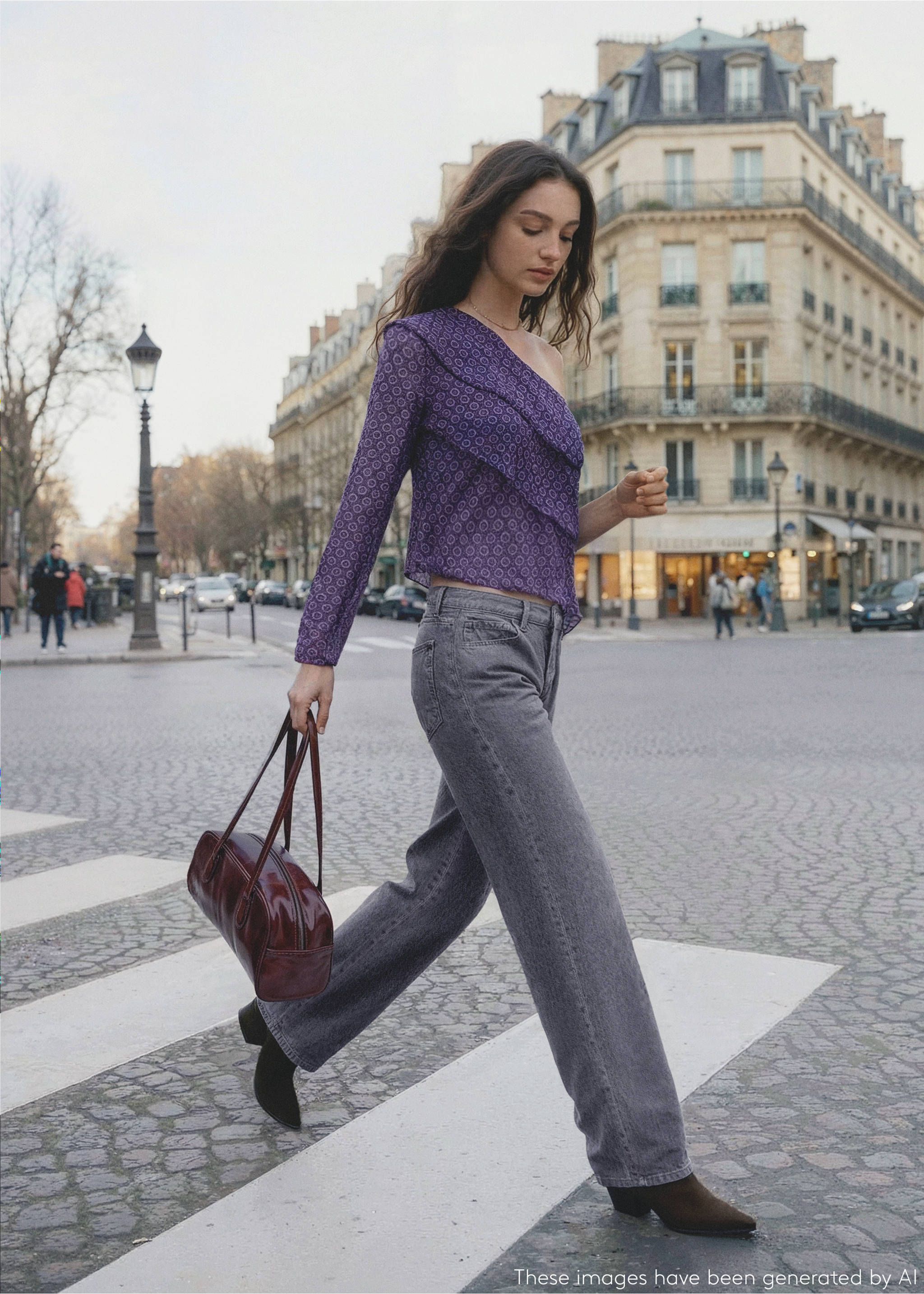 Jeans barrel low waist - Detalle del artículo 5, Gris claro. Ref: 27011248-00.