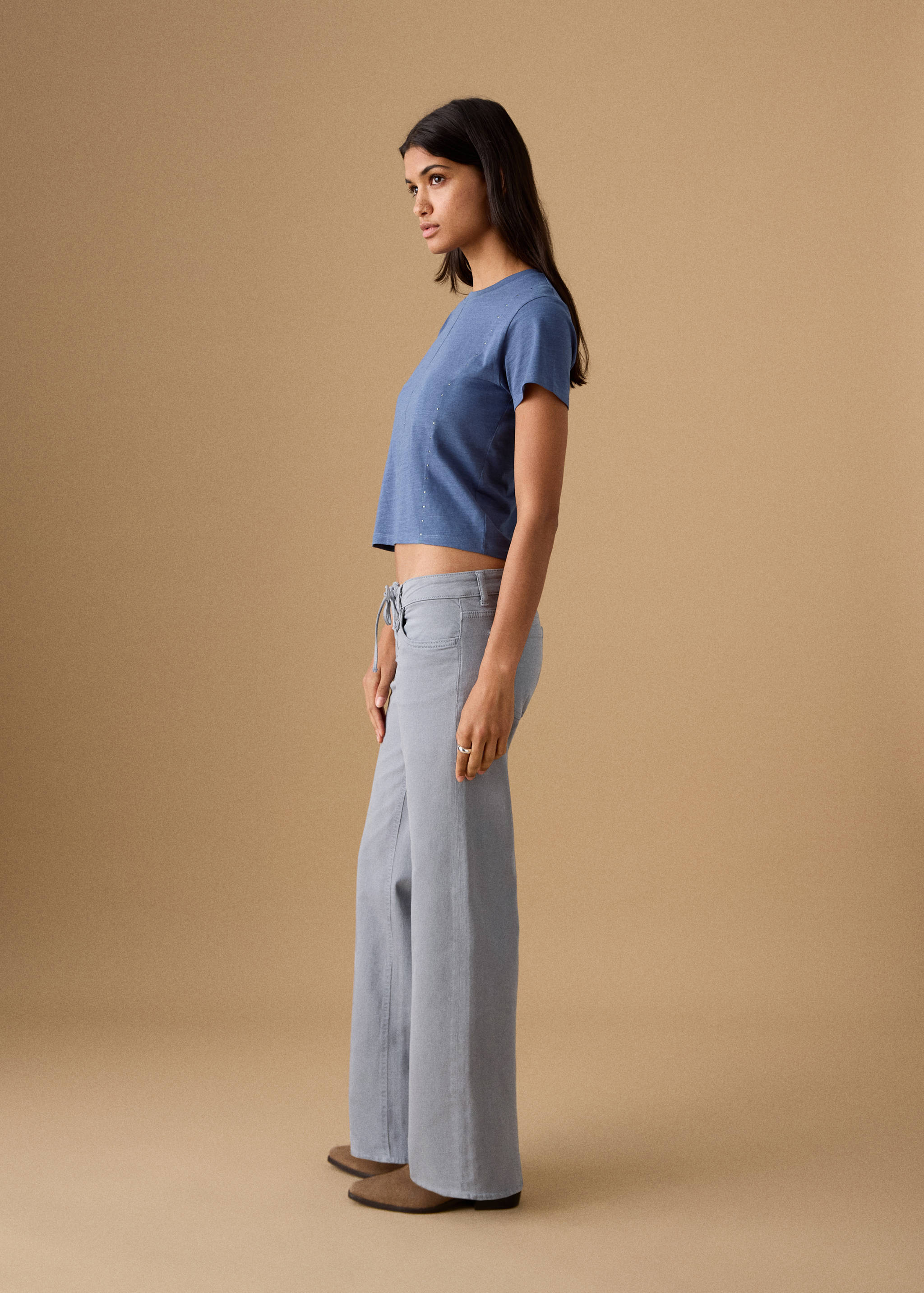 Texans low waist cordó - Pla mig