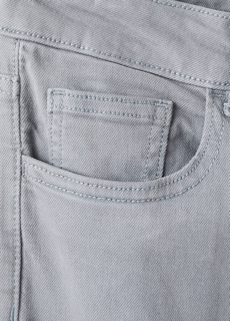 Low-rise jeans with cord drawstring — Blue