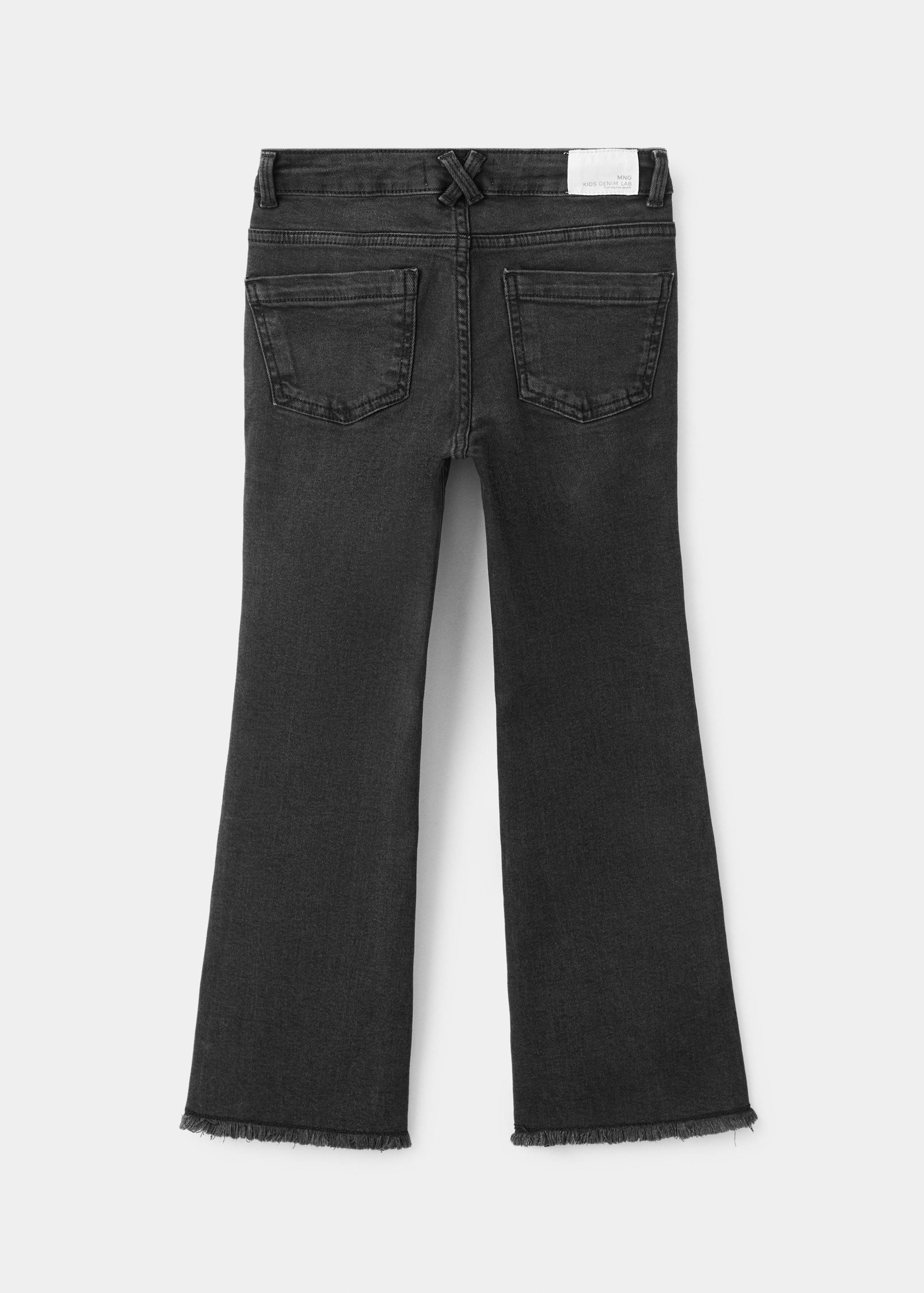 Frayed low-rise skinny jeans - Reverse of the article