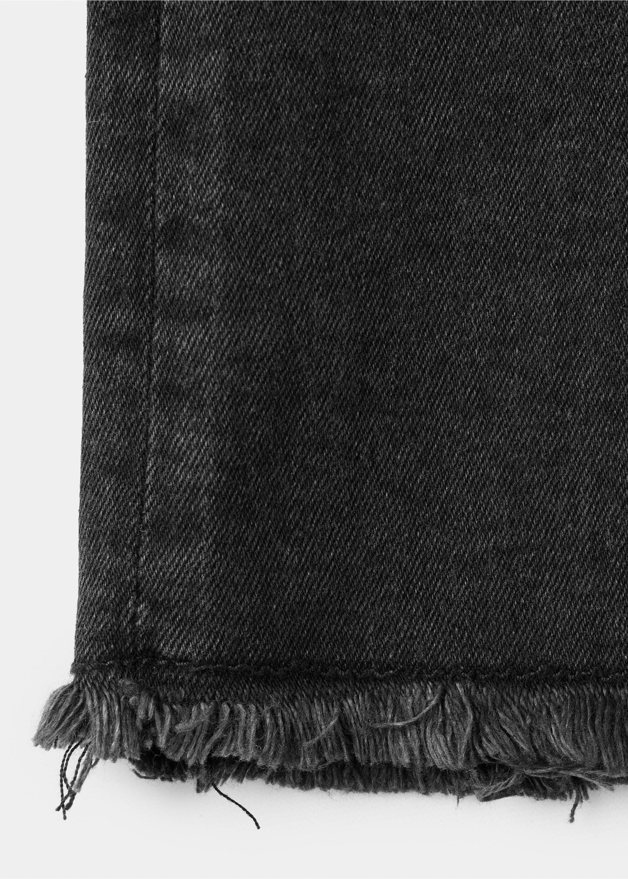 Texans flare vora desfilada - Detall de l'article 0, Black denim. Ref: 27011256-00.