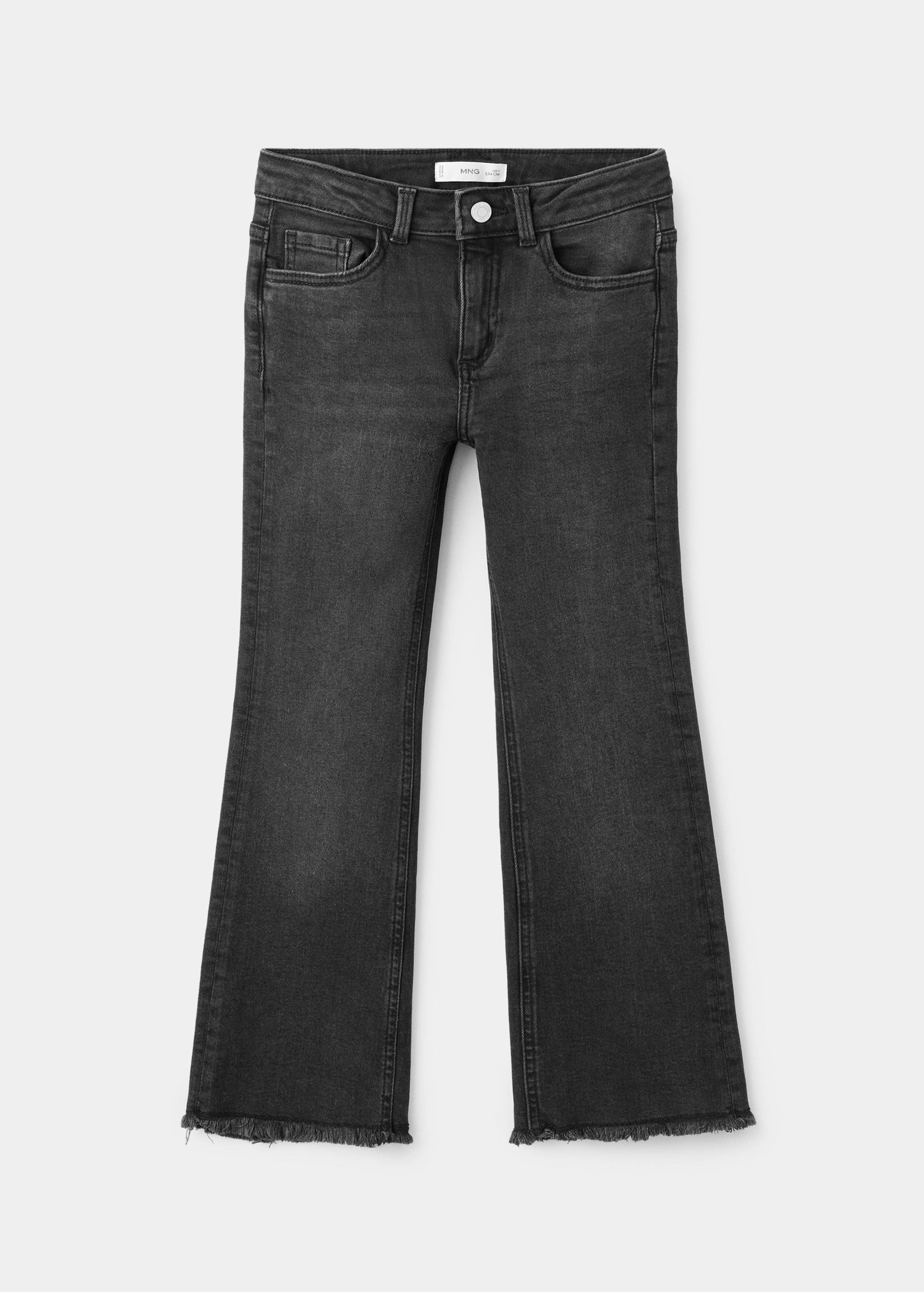 Frayed low-rise skinny jeans - Article without model