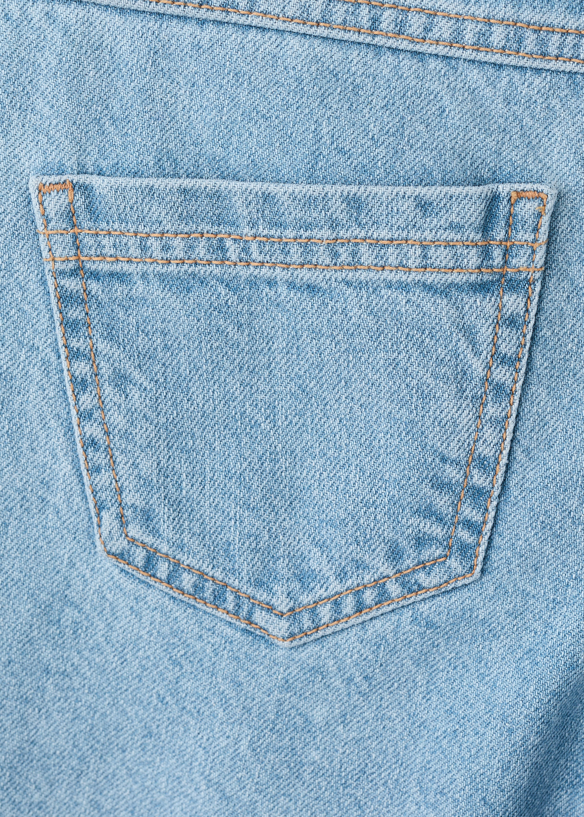 Jeans culotte mid-waist comfort - Details of the article 0