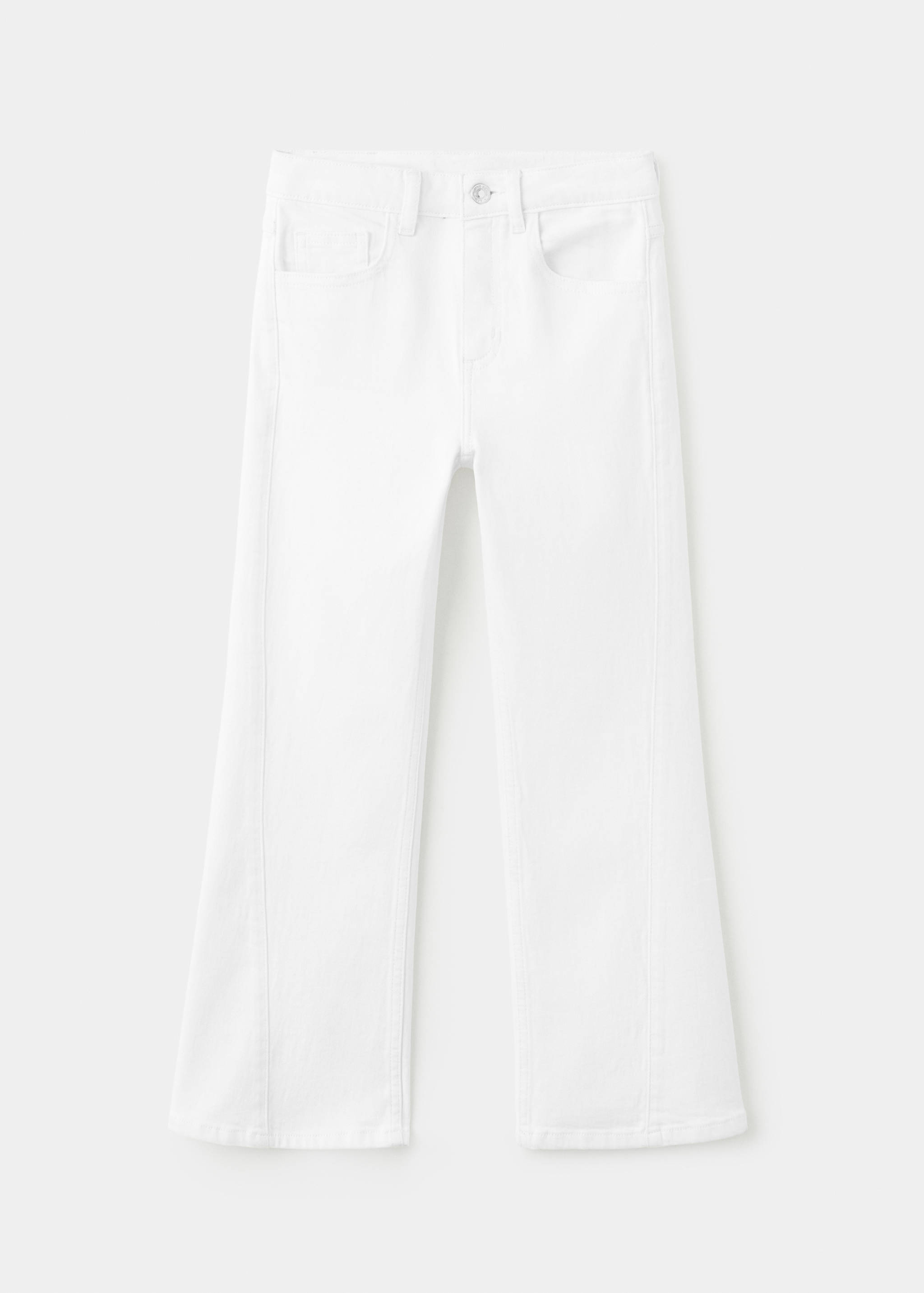 Decorative seam flared jeans - Article without model