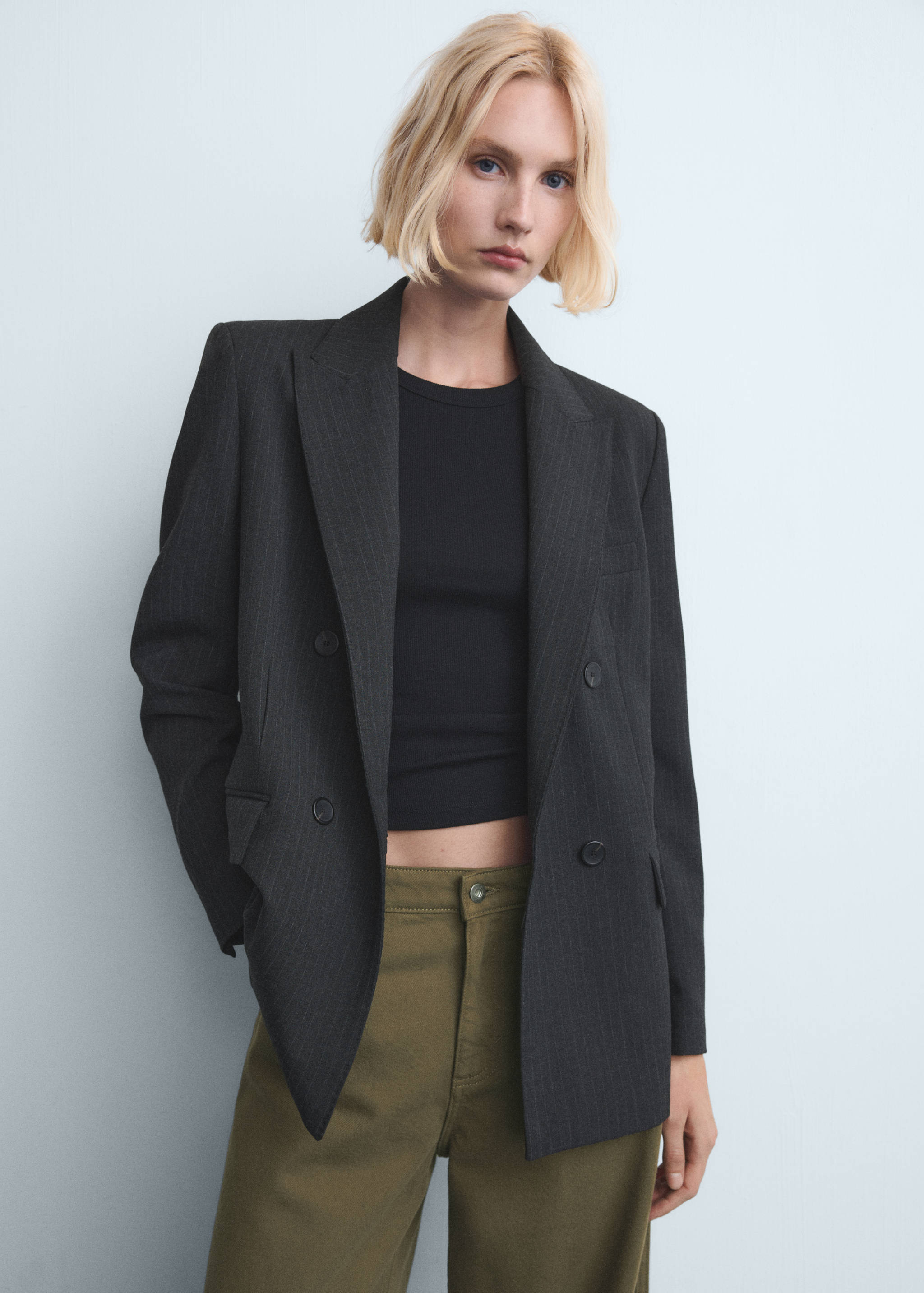 Low-rise balloon jeans - Details of the article 1