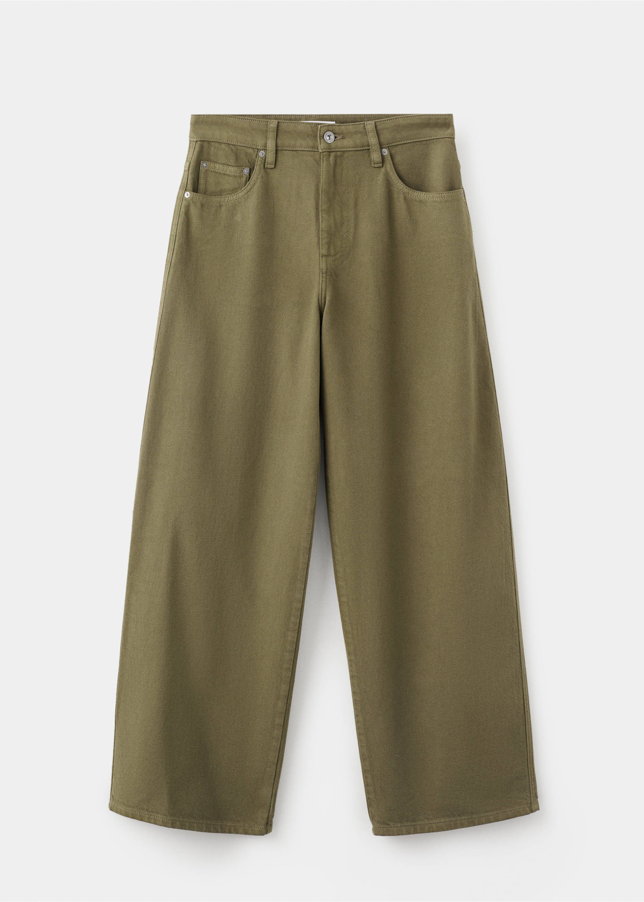 Low-rise balloon jeans - Article without model, Khaki. Ref: 27011271-00.