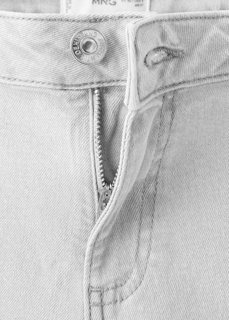 Low-waist flared jeans — Light Grey Denim