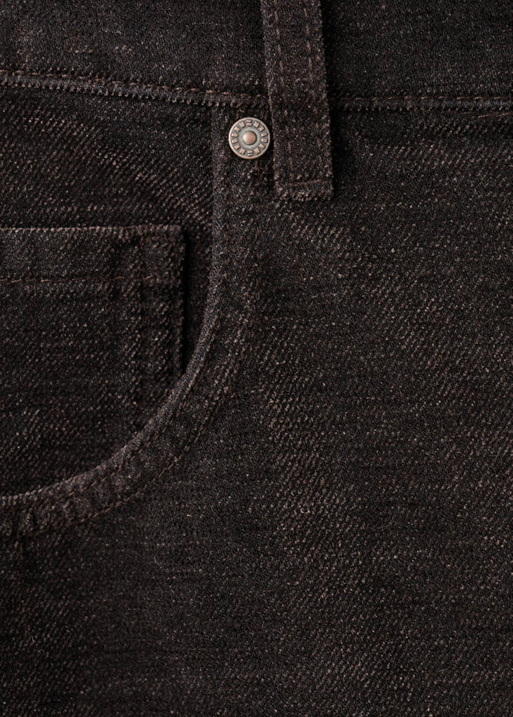 Velvet balloon jeans — Chocolate