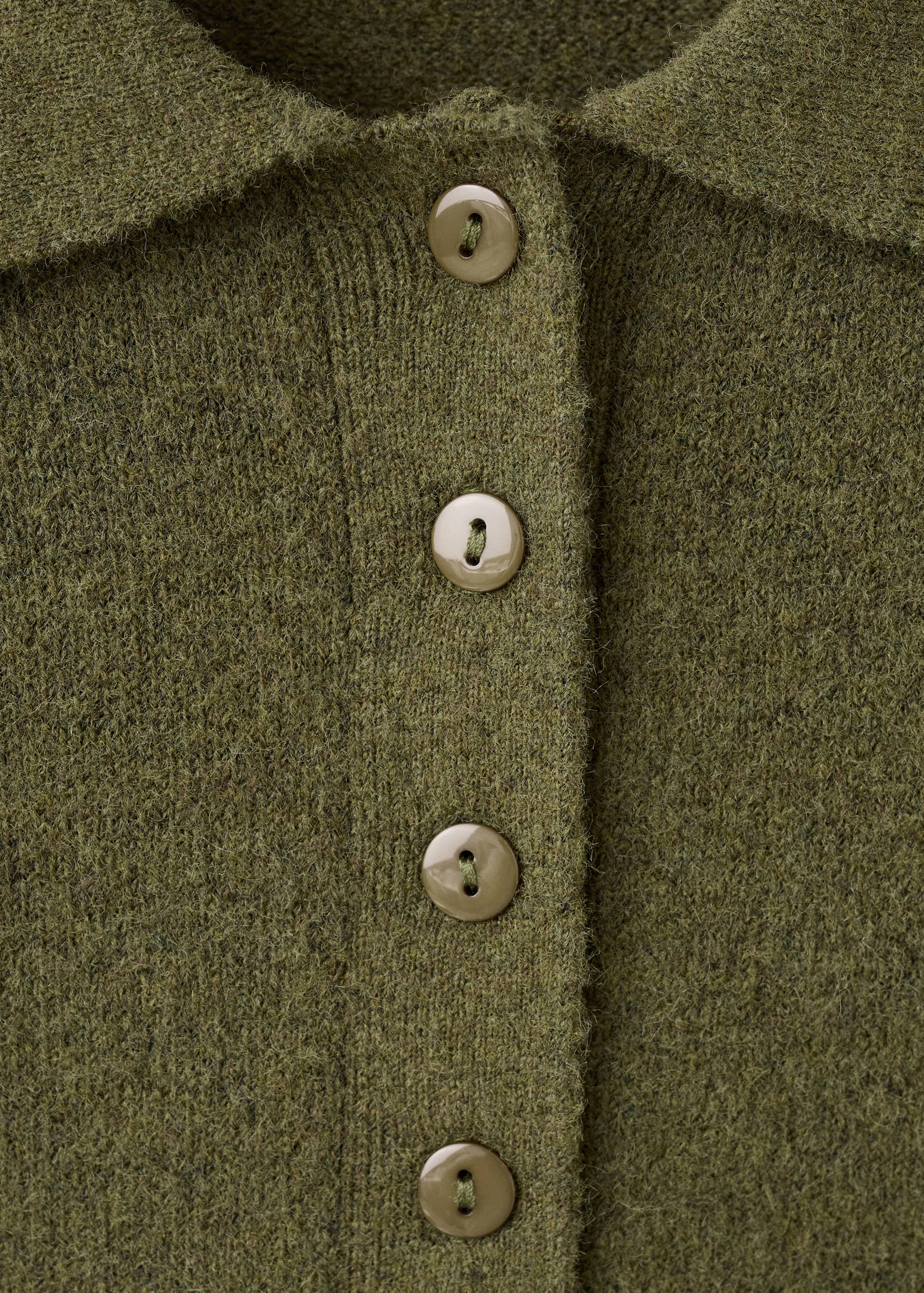 Long-sleeved polo-neck sweater - Details of the article 8