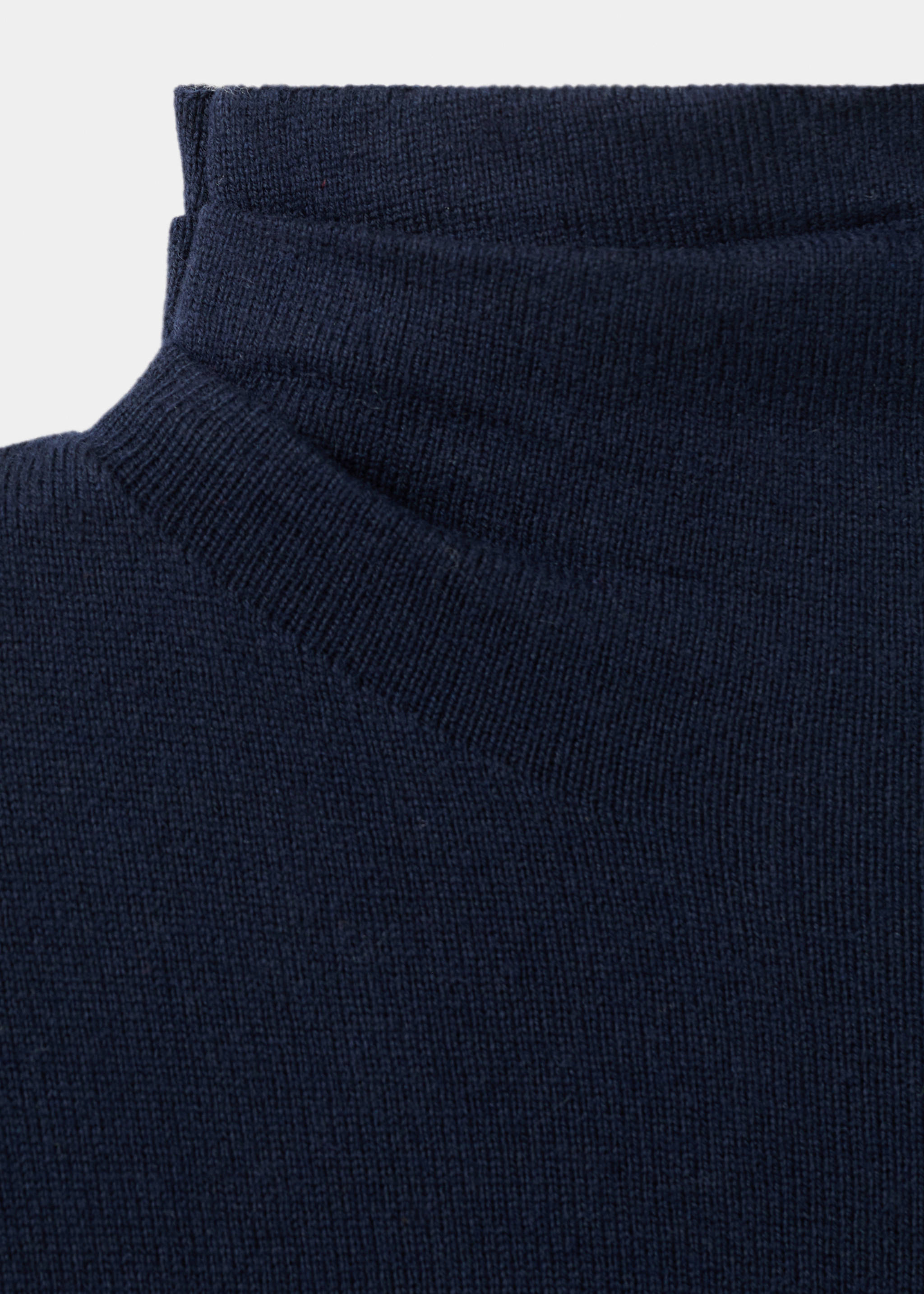 Draped turtleneck sweater - Details of the article 8