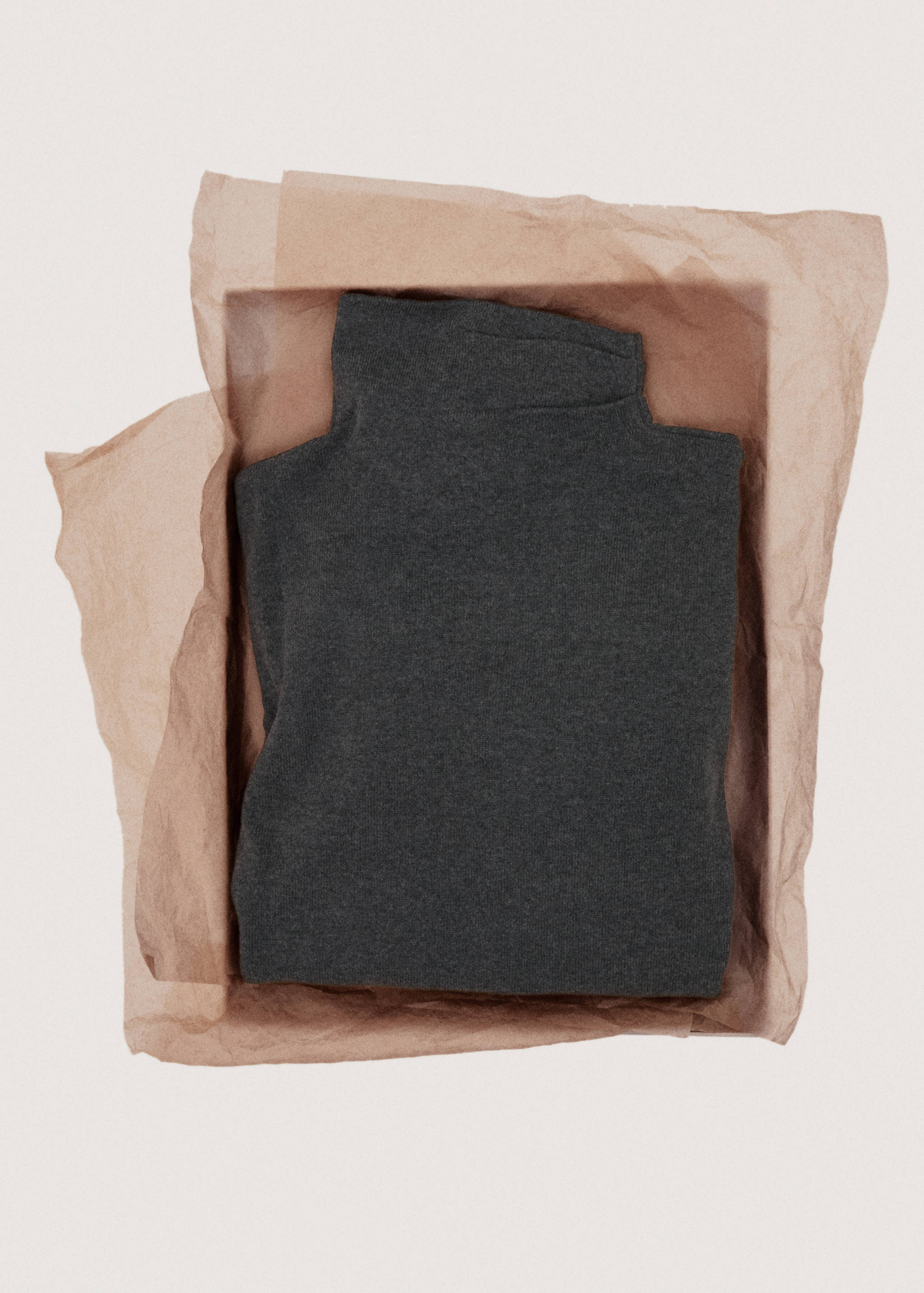 Draped turtleneck sweater - Details of the article 7